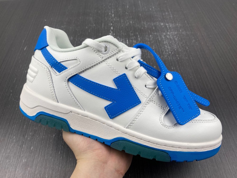 OFF-WHITE Out Of Office OOO Low White Blue
