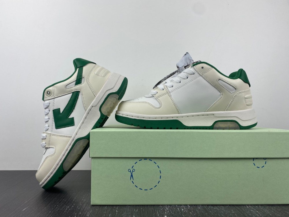 OFF-WHITE Out Of Office green white