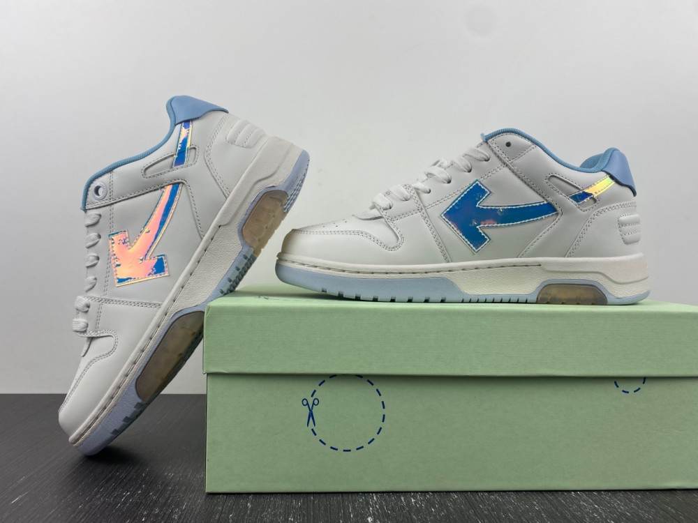 OFF-WHITE Out Of Office white purple