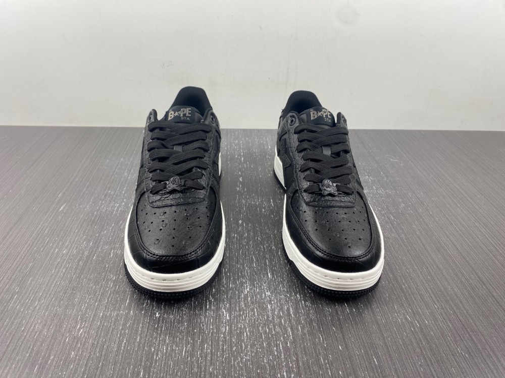 A Bathing Ape Bape Sta Low black