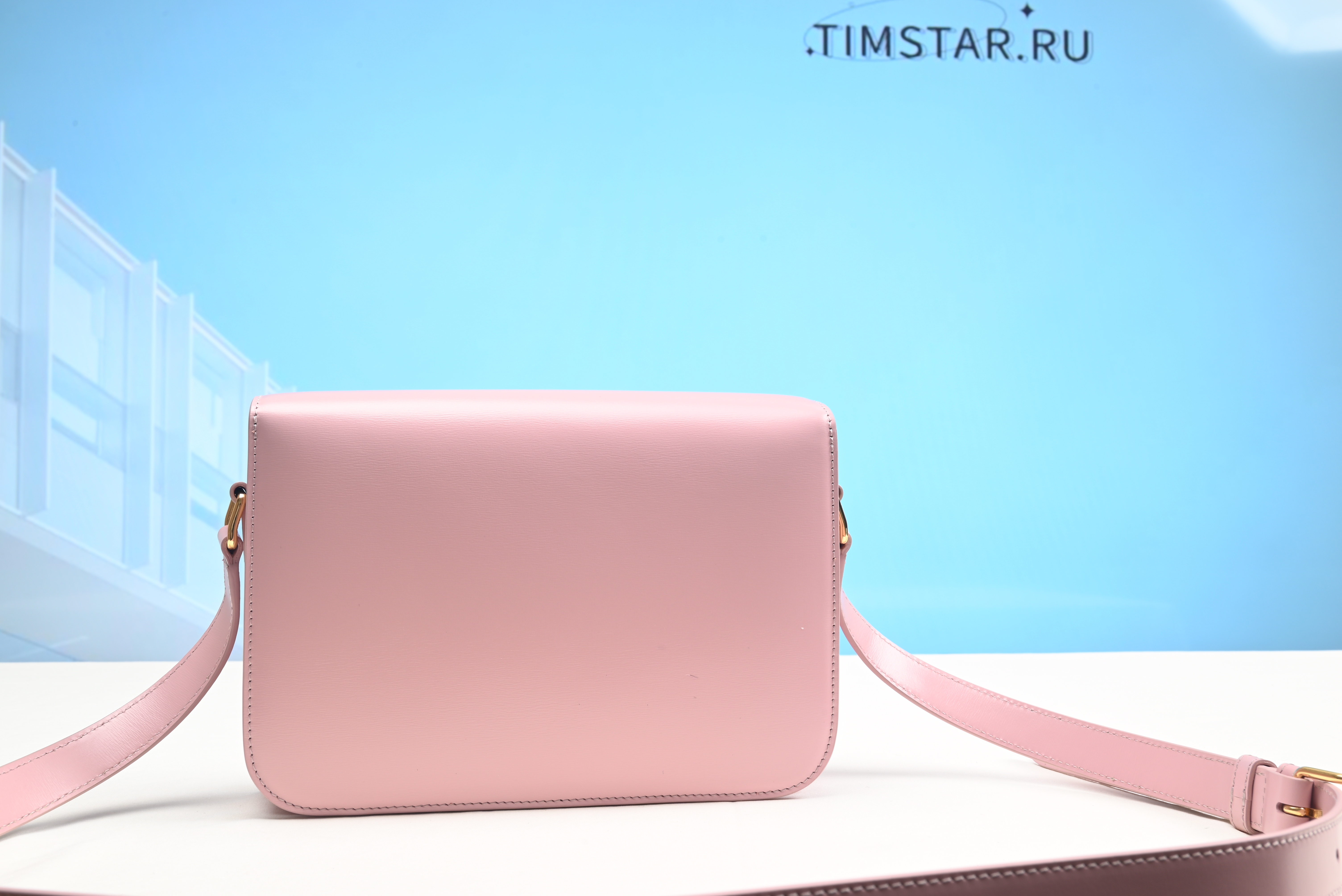 Celin Triomphe Bag Pink 22cm