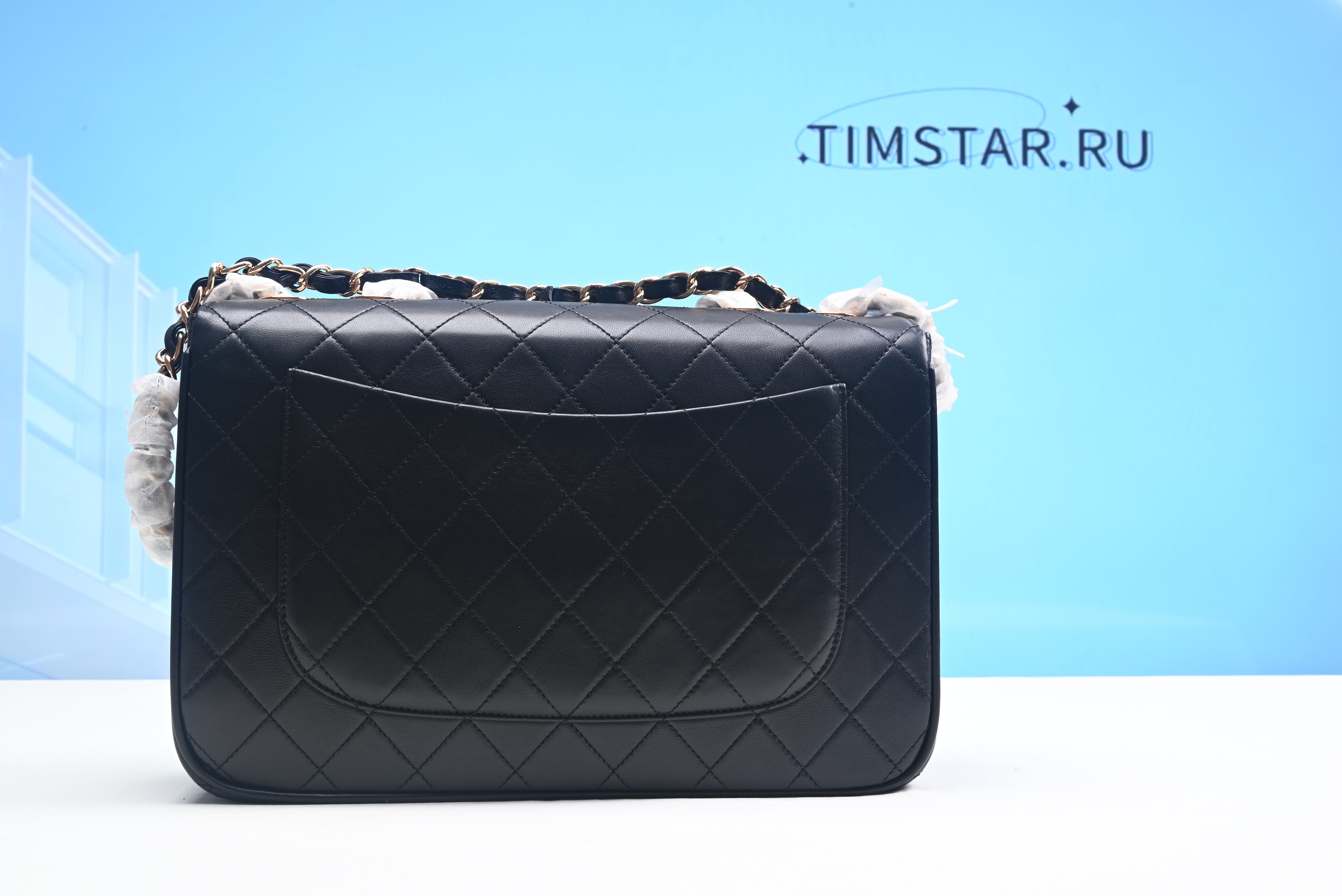 Channe1 Vintage Flap Bag 30cm