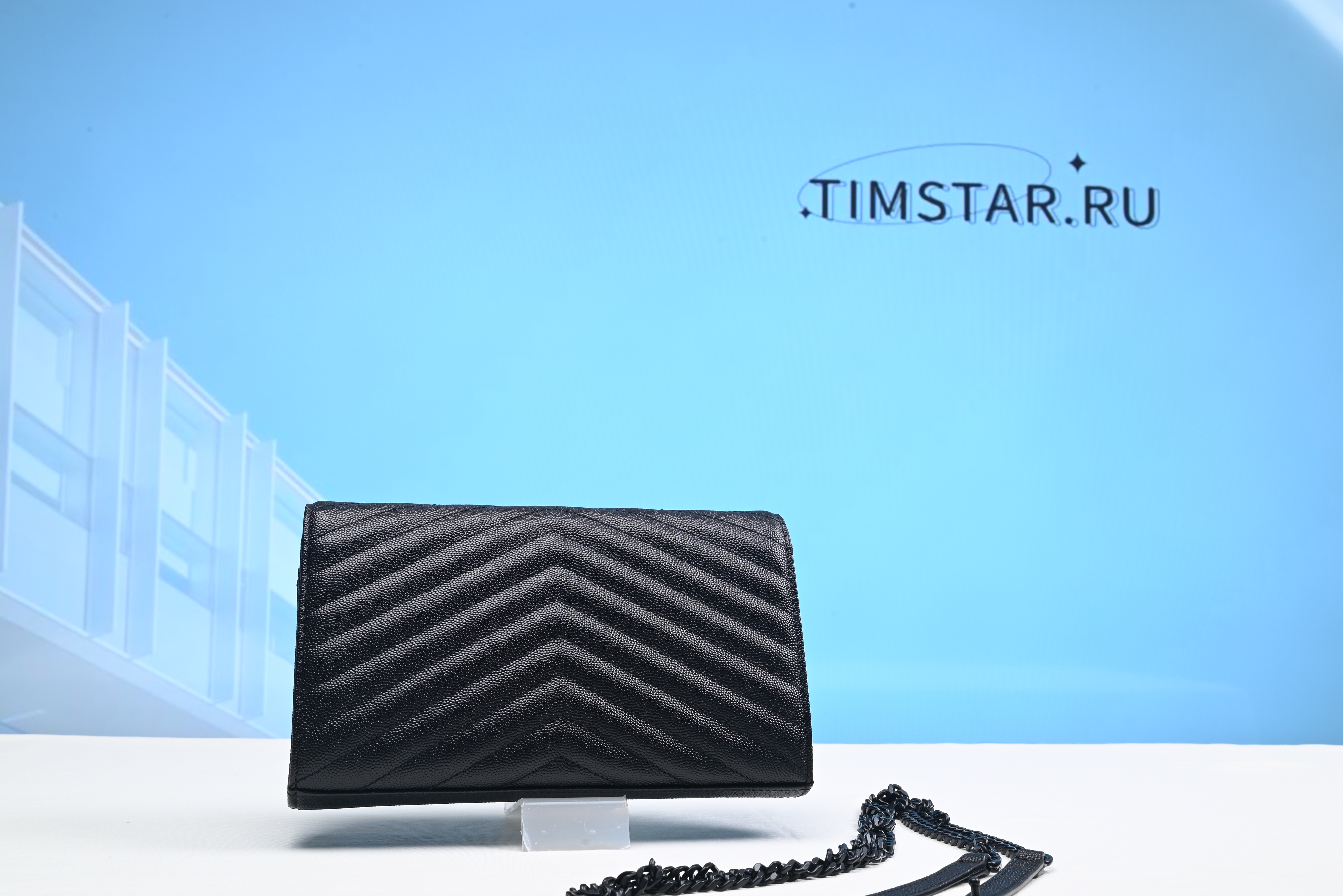 YSll Envelope Shoulder Bag in Black 26801