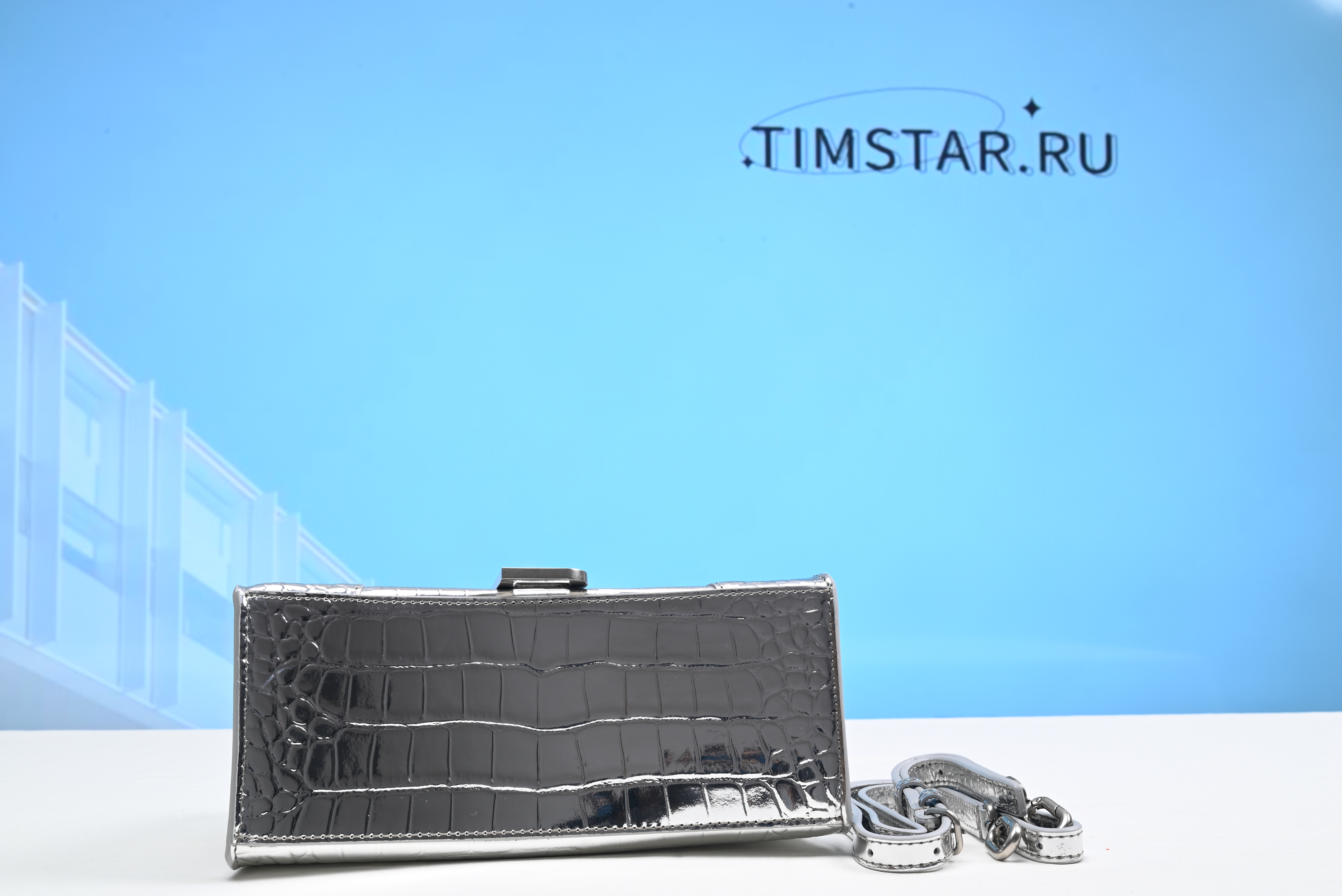 Blncig Hourglass Silver Metallic