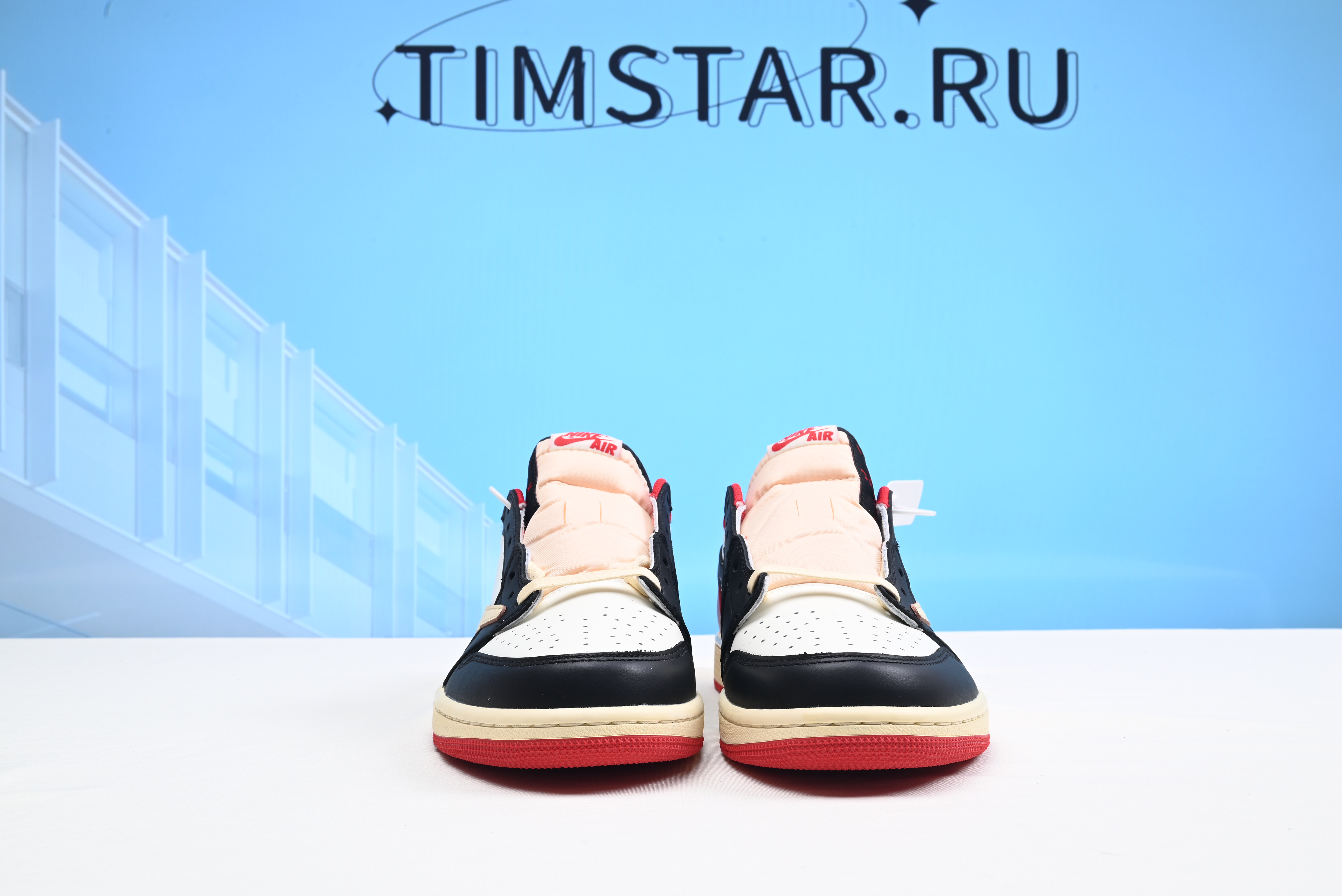 AIR JORDAN 1 X TRAVIS SCOTT LOW BLACK RED DM7866-166