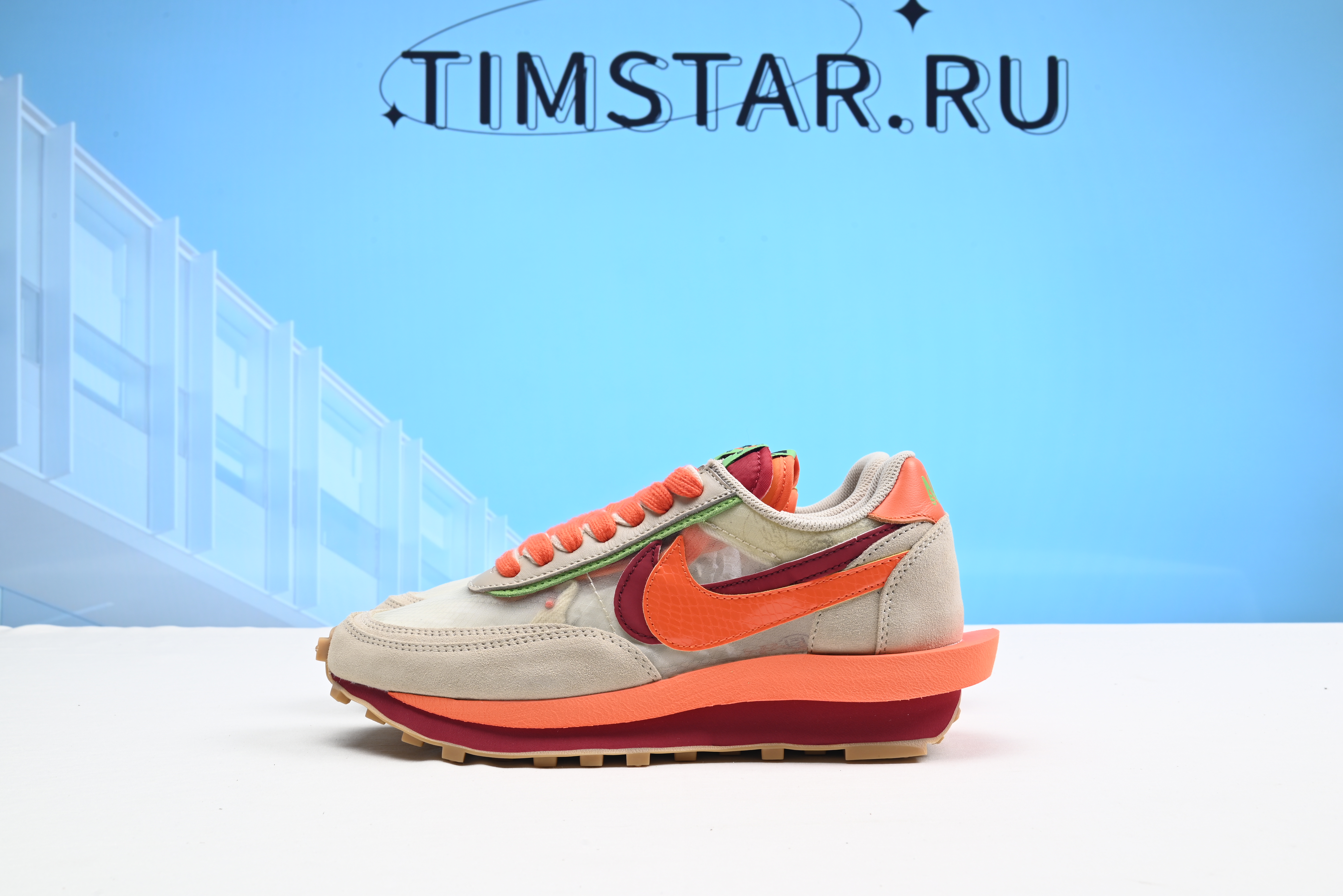 Nike Sacai LD Waffle CLOT Kiss of Death DH1347-100