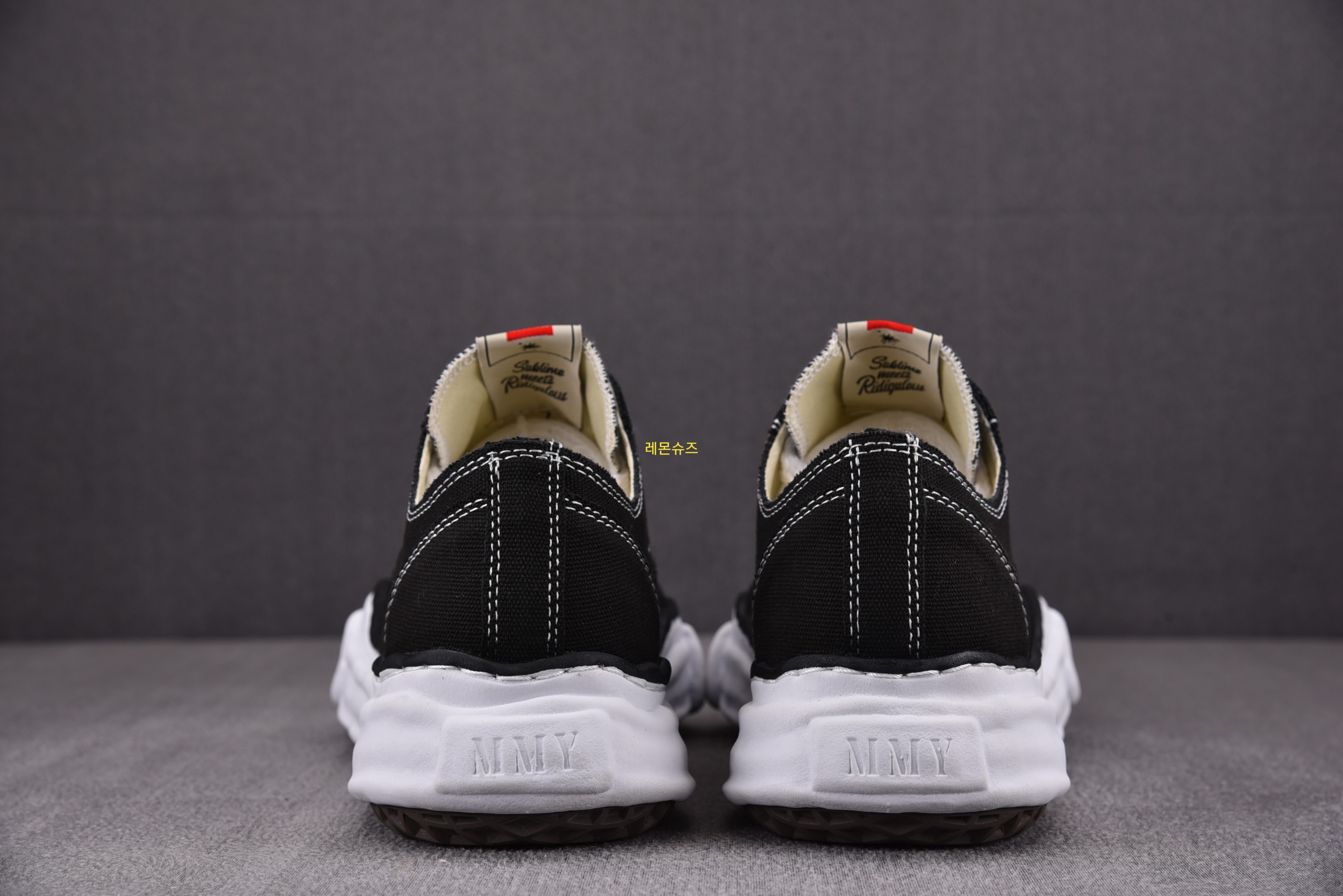 Mais0n Mihara Yasuhir0 Peterson OG Sole Canvas Low black