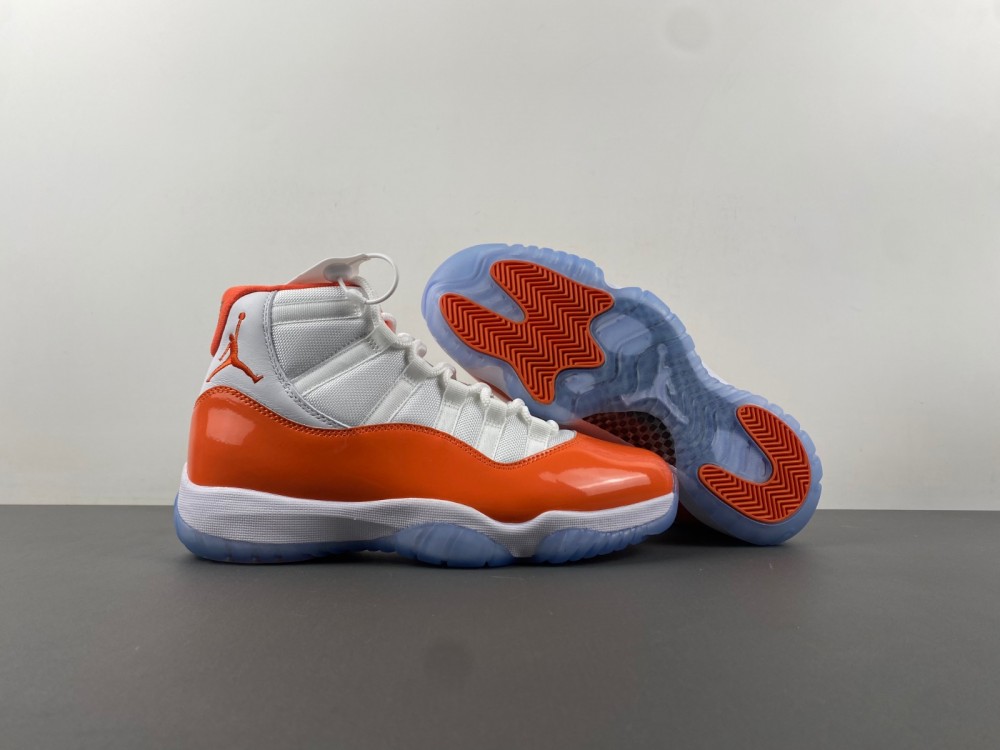 Air Jordan 11 White orange