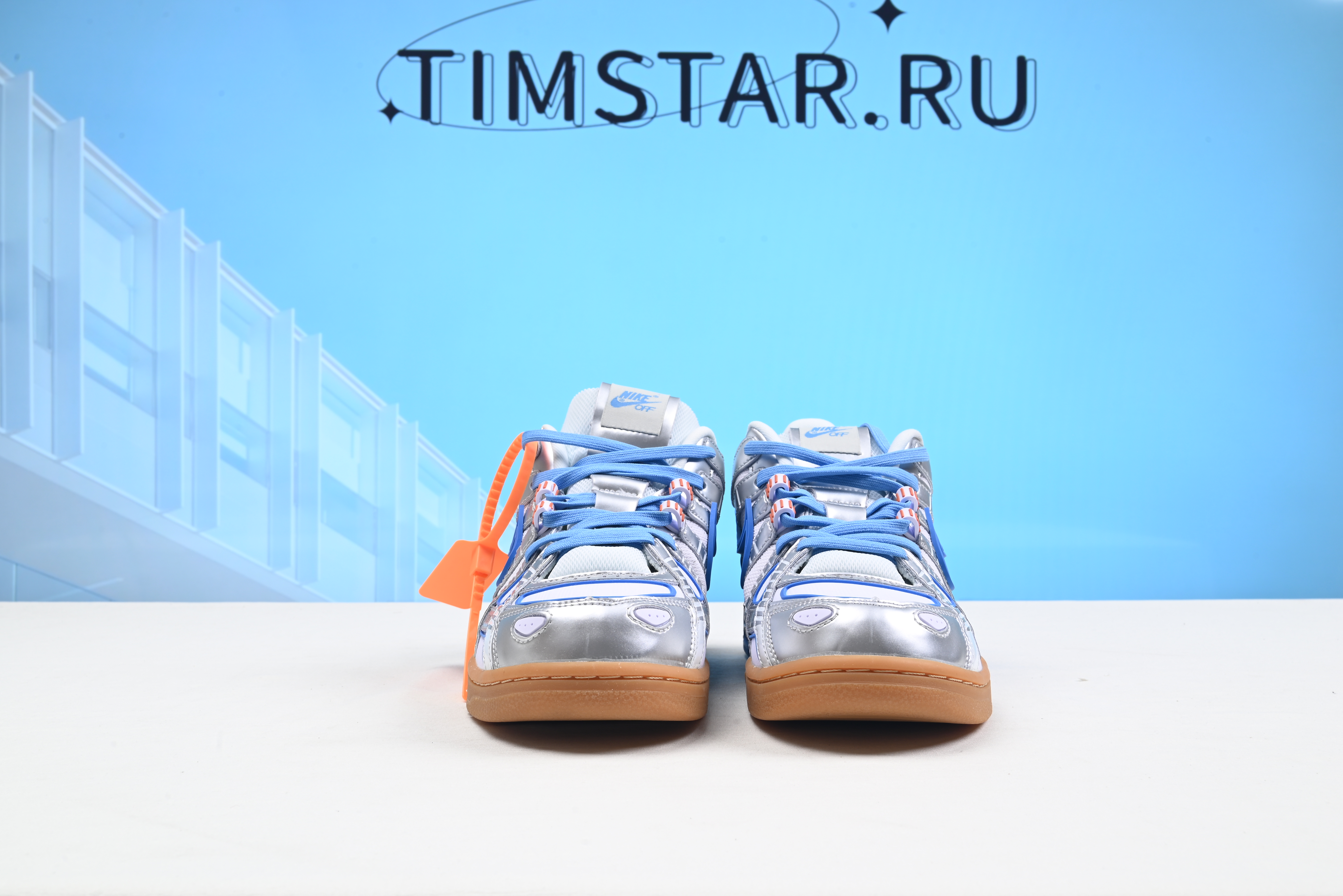 Nike Air Rubber Dunk OFF-WHITE Green Strike CU6015-100