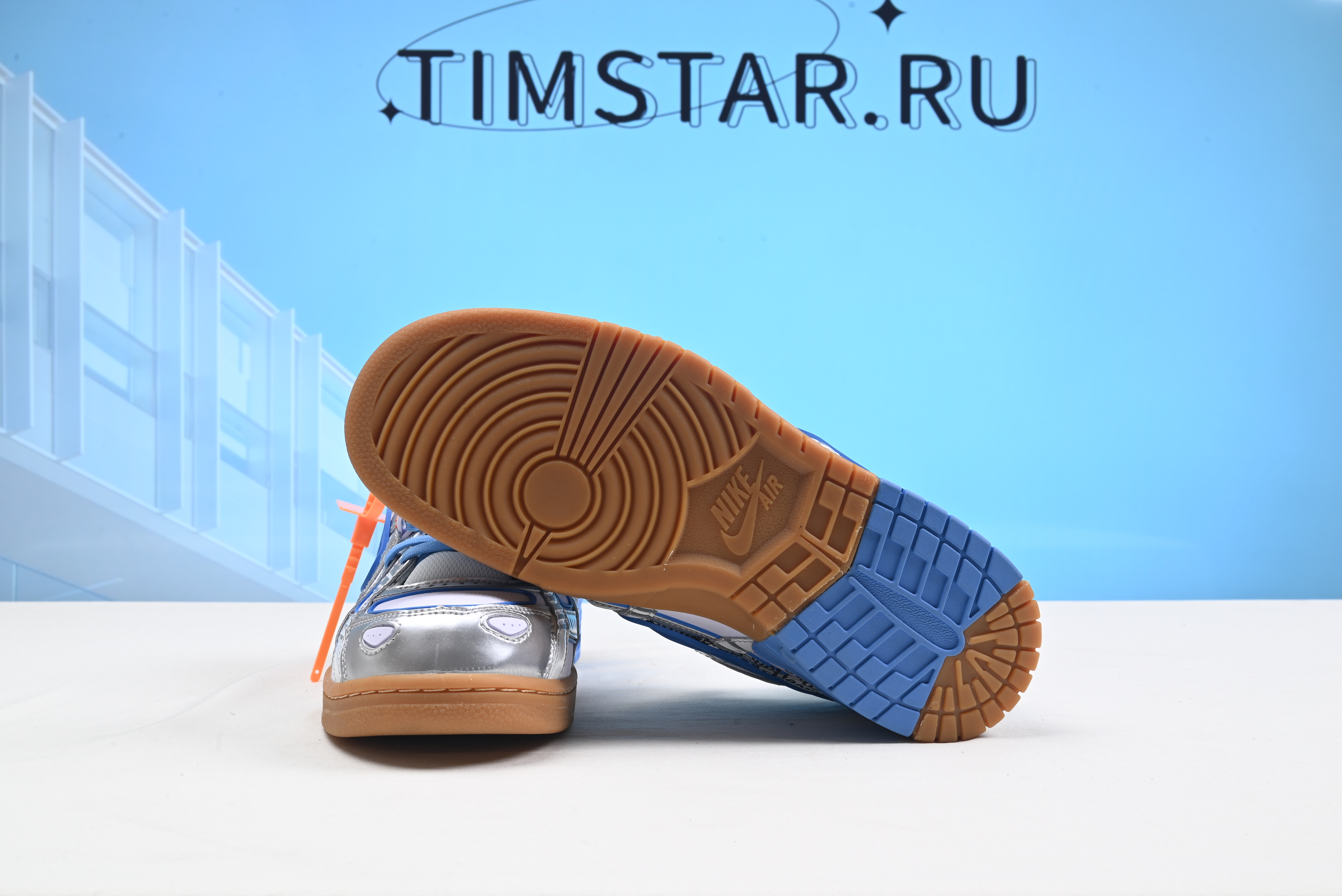 Nike Air Rubber Dunk OFF-WHITE Green Strike CU6015-100