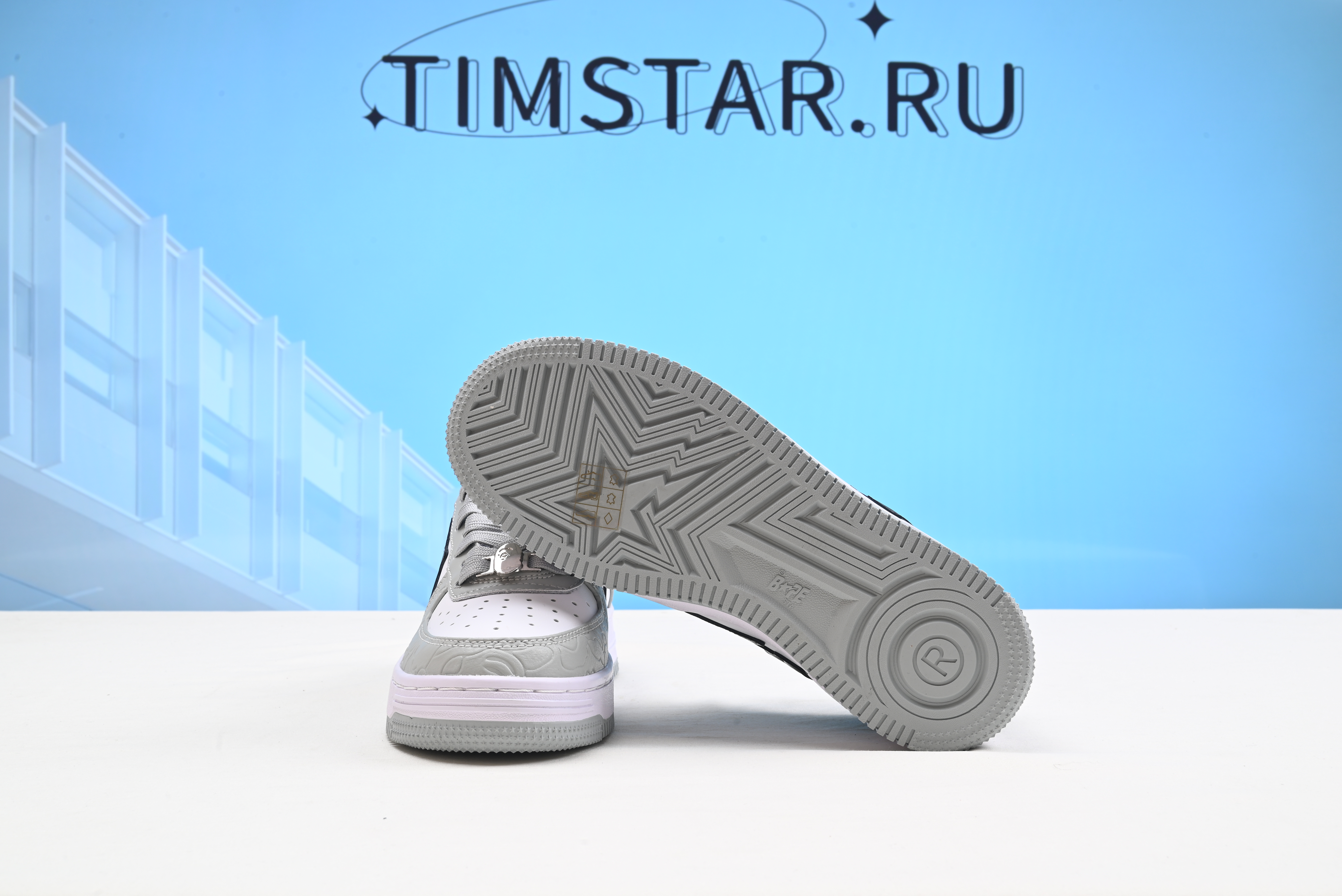 A Bathing Ape Bape Sta Low Grey Black