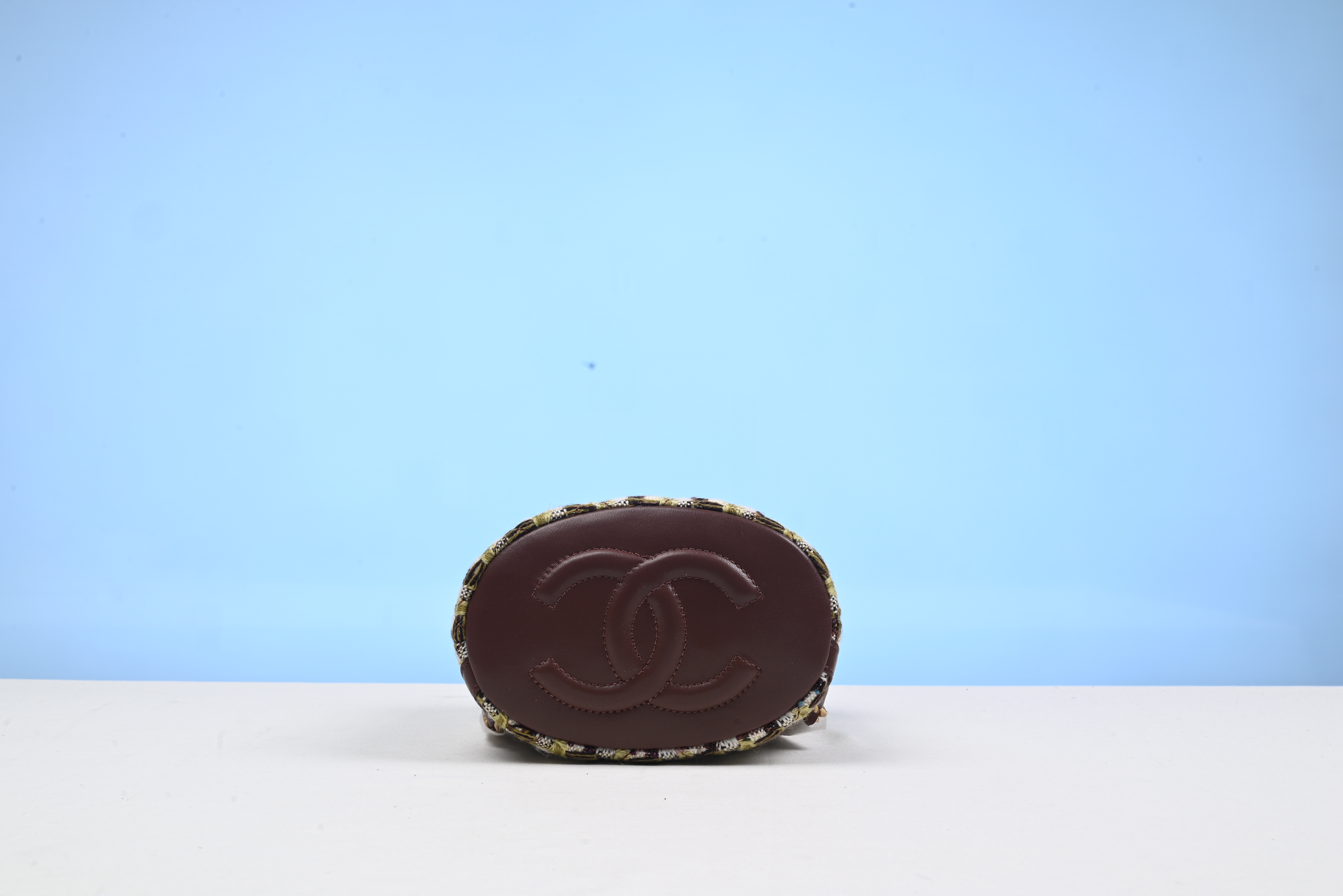 Channe1 Bag white yellow 20cm