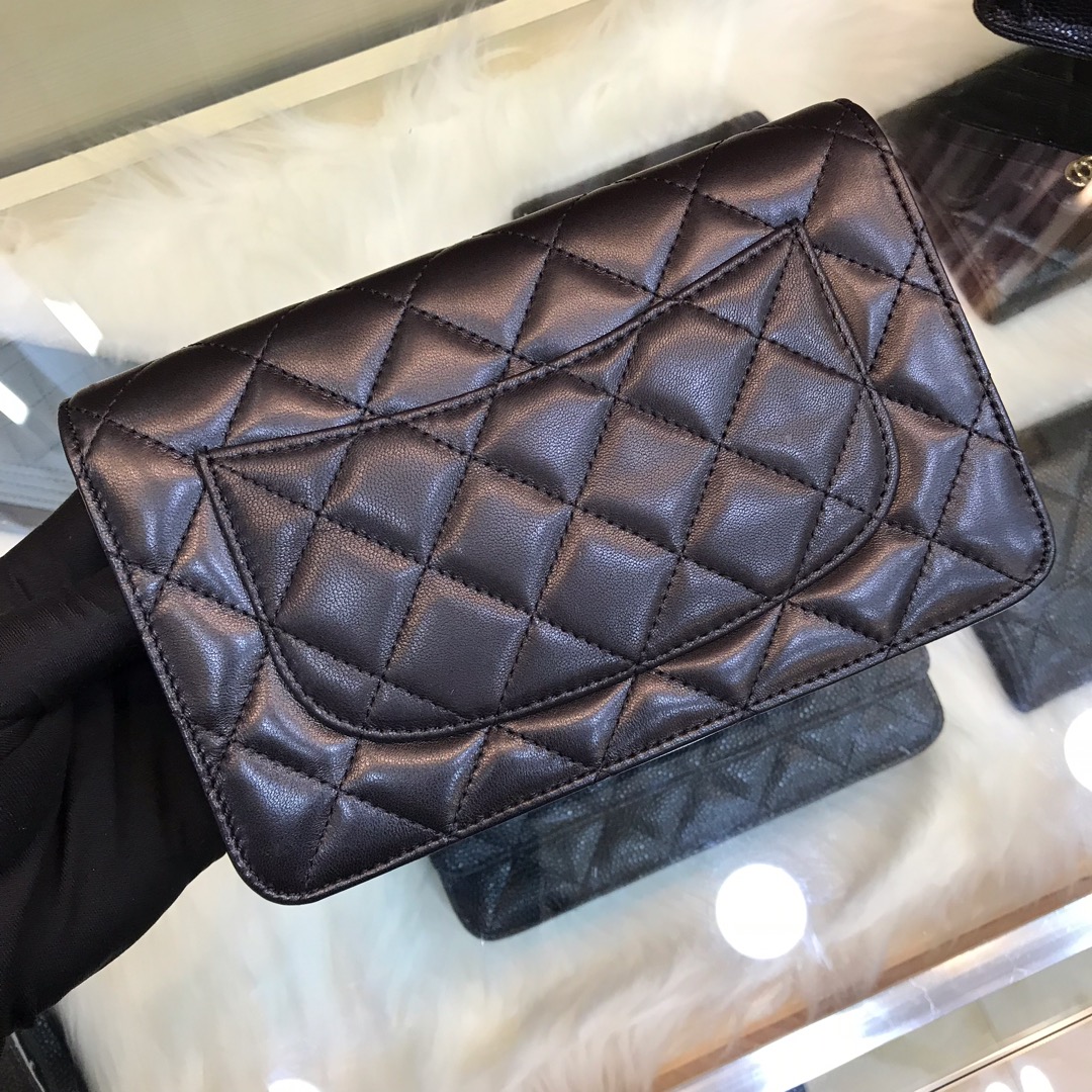 Channe1 Should bag 33814 19.5cm