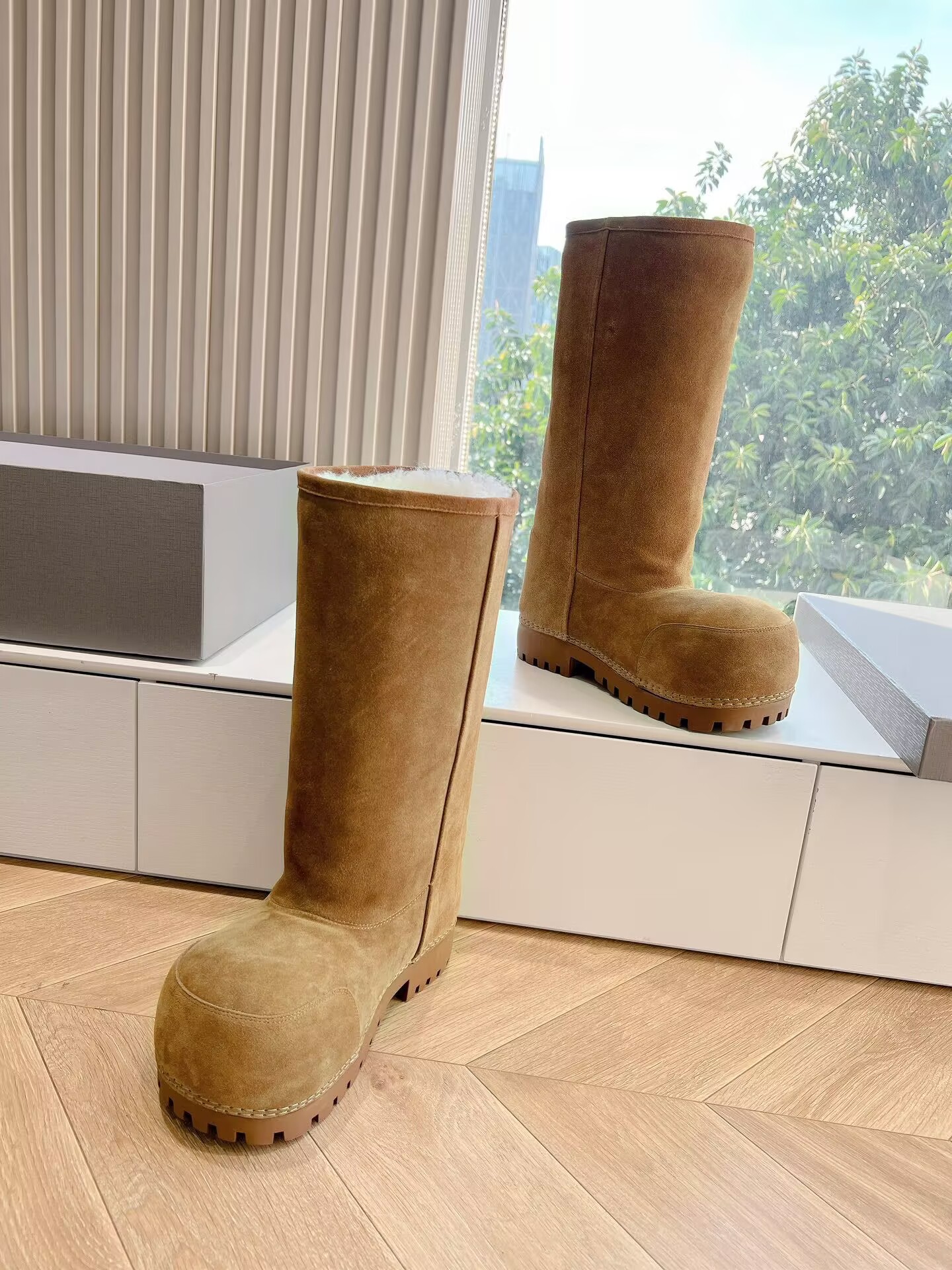 Blncig KNEE HIGH BOOTS