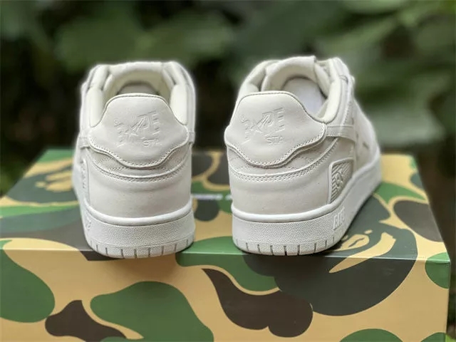A Bathing Ape Bape SK8 Sta Triple White