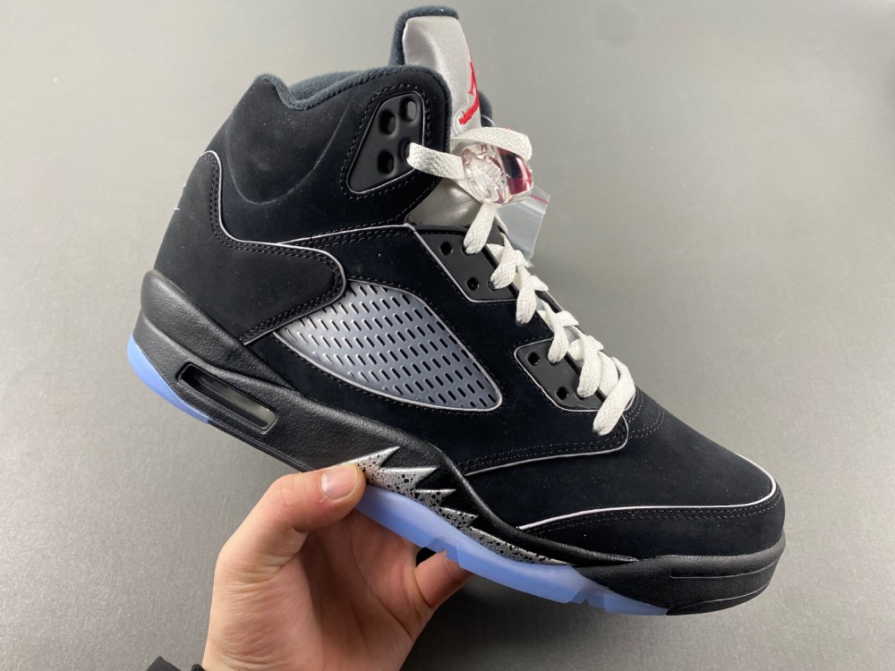 Air Jordan 5 Black Metallic Reimagined HF3975-001