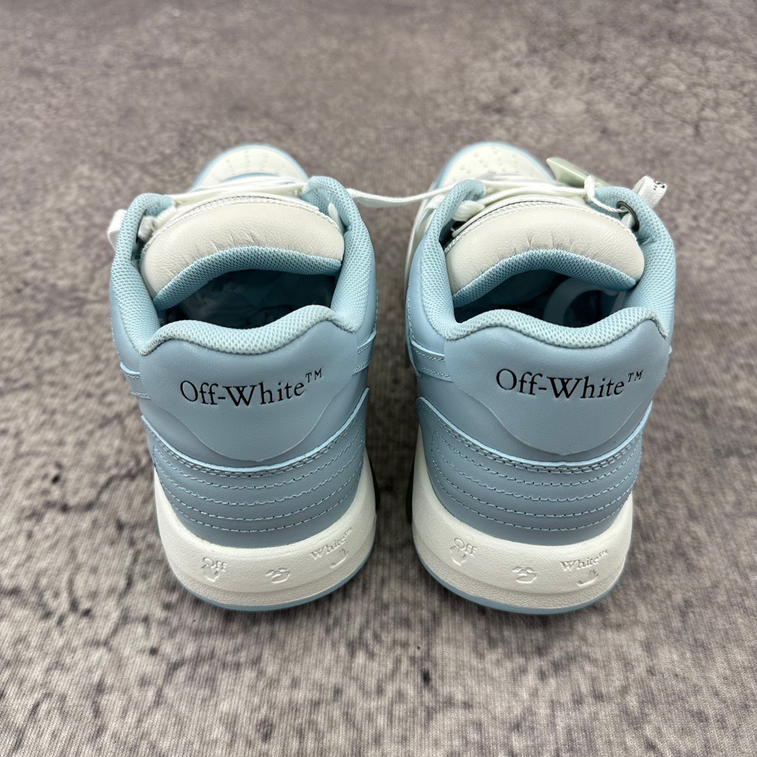 OFF-WHITE Out Of Office OOO Low Tops blue