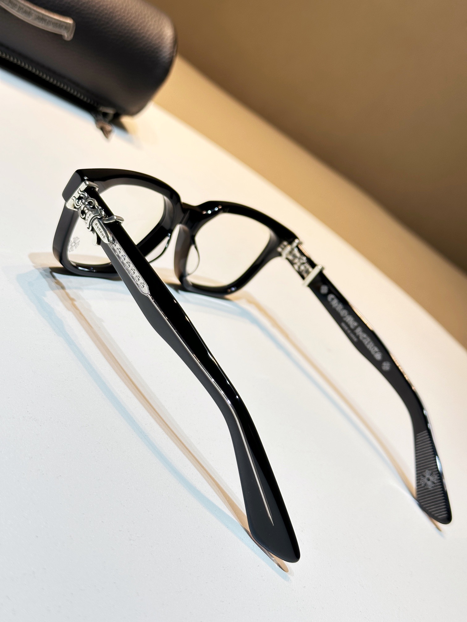 Chrome 925 Sterling silver glasses frame