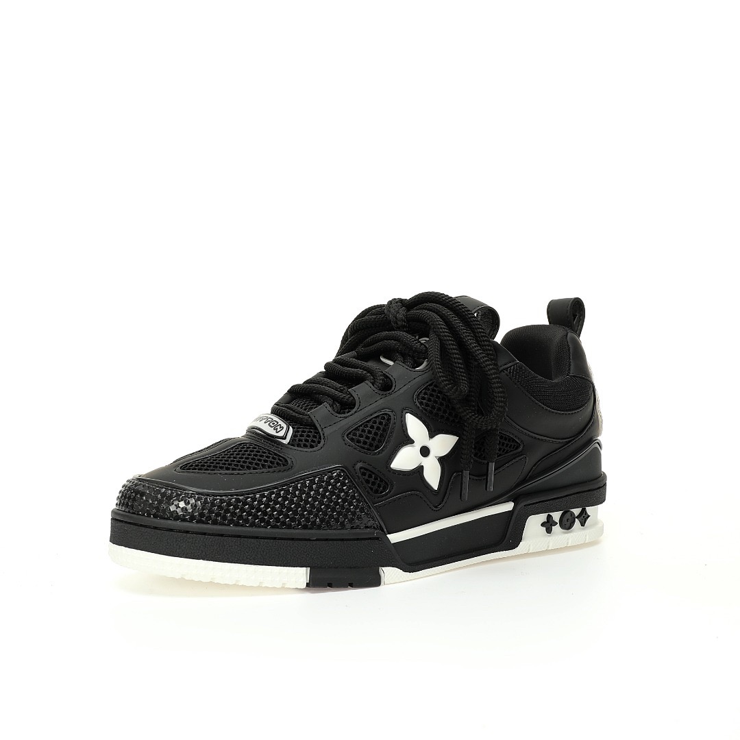 Louis Vuitton Skate Sneaker Black White