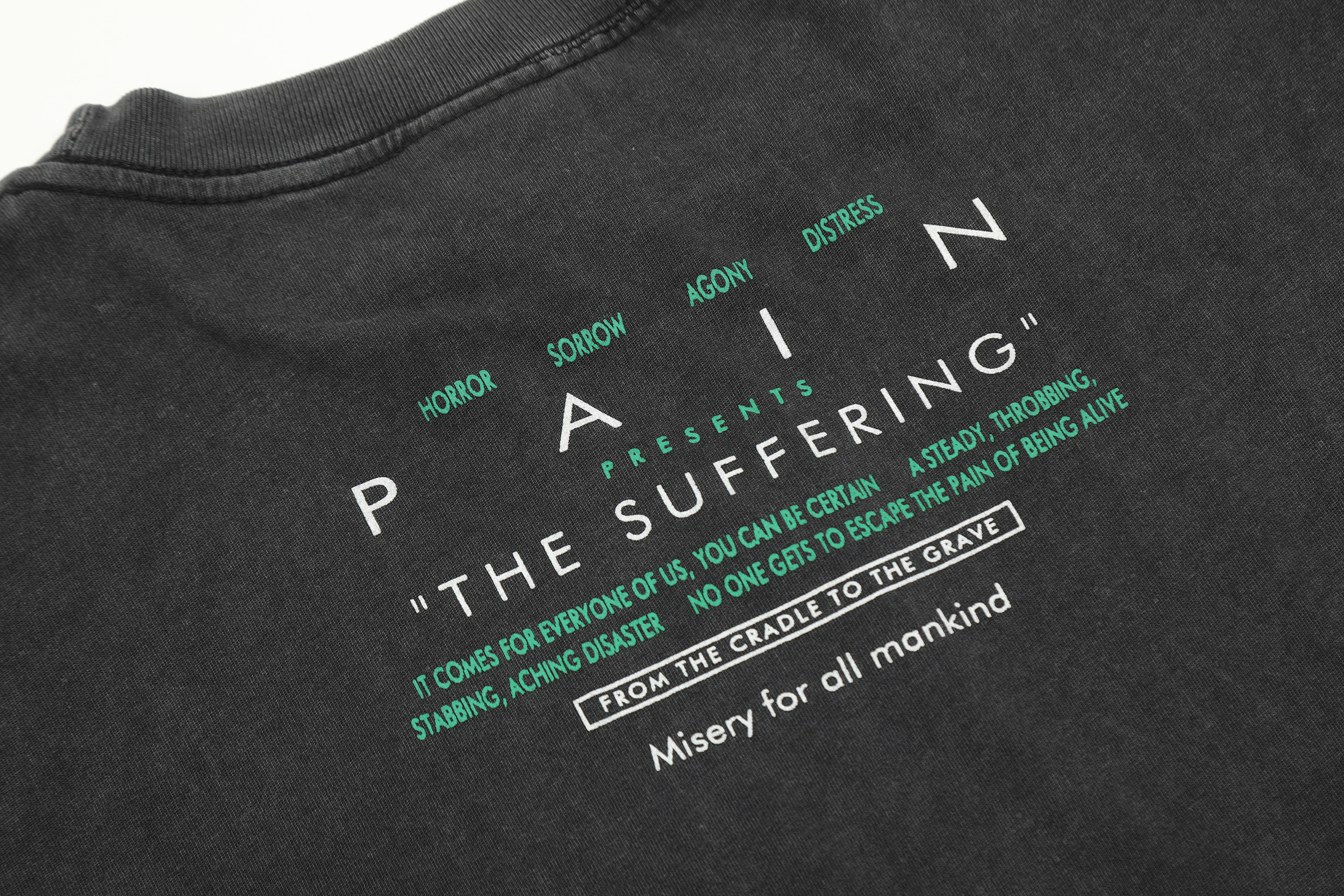 SAINT MICHAEL Vintage Black T Shirt S207