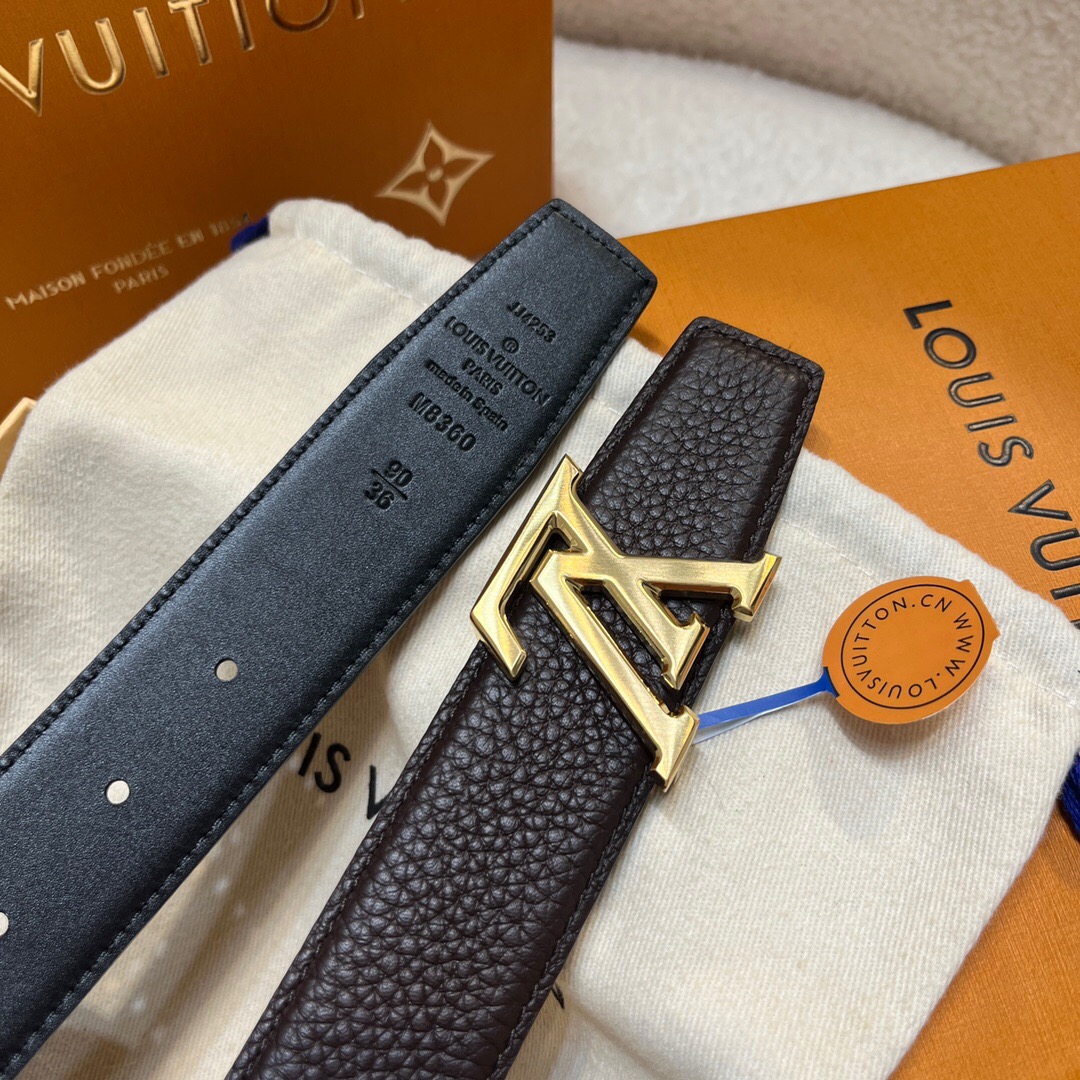 LV Heritage 35mm Reversible Belt M8360T