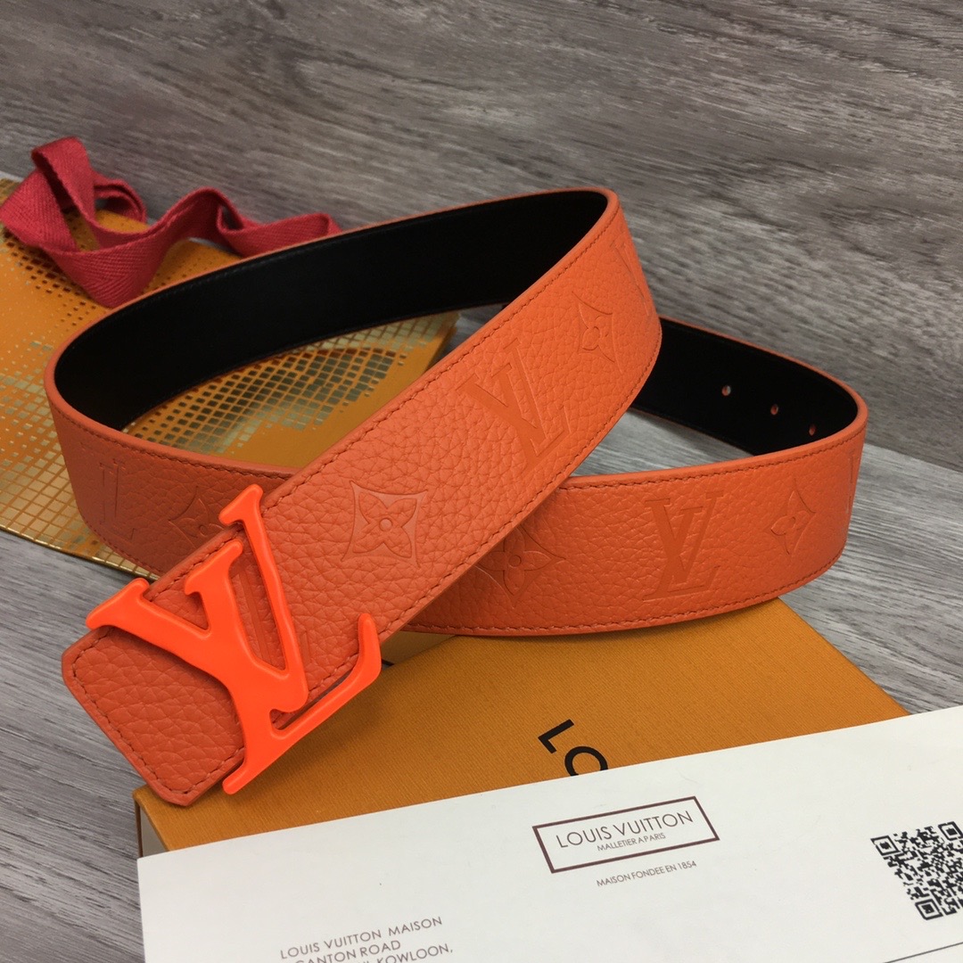 LV SHAPE 40MM REVERSIBLE BELT M0582U