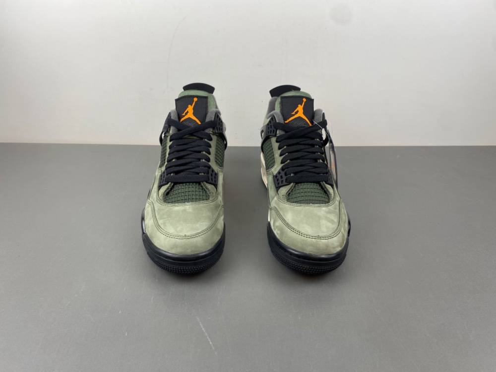 Air Jordan 4 OG Army Green Orange Black IB1519-200