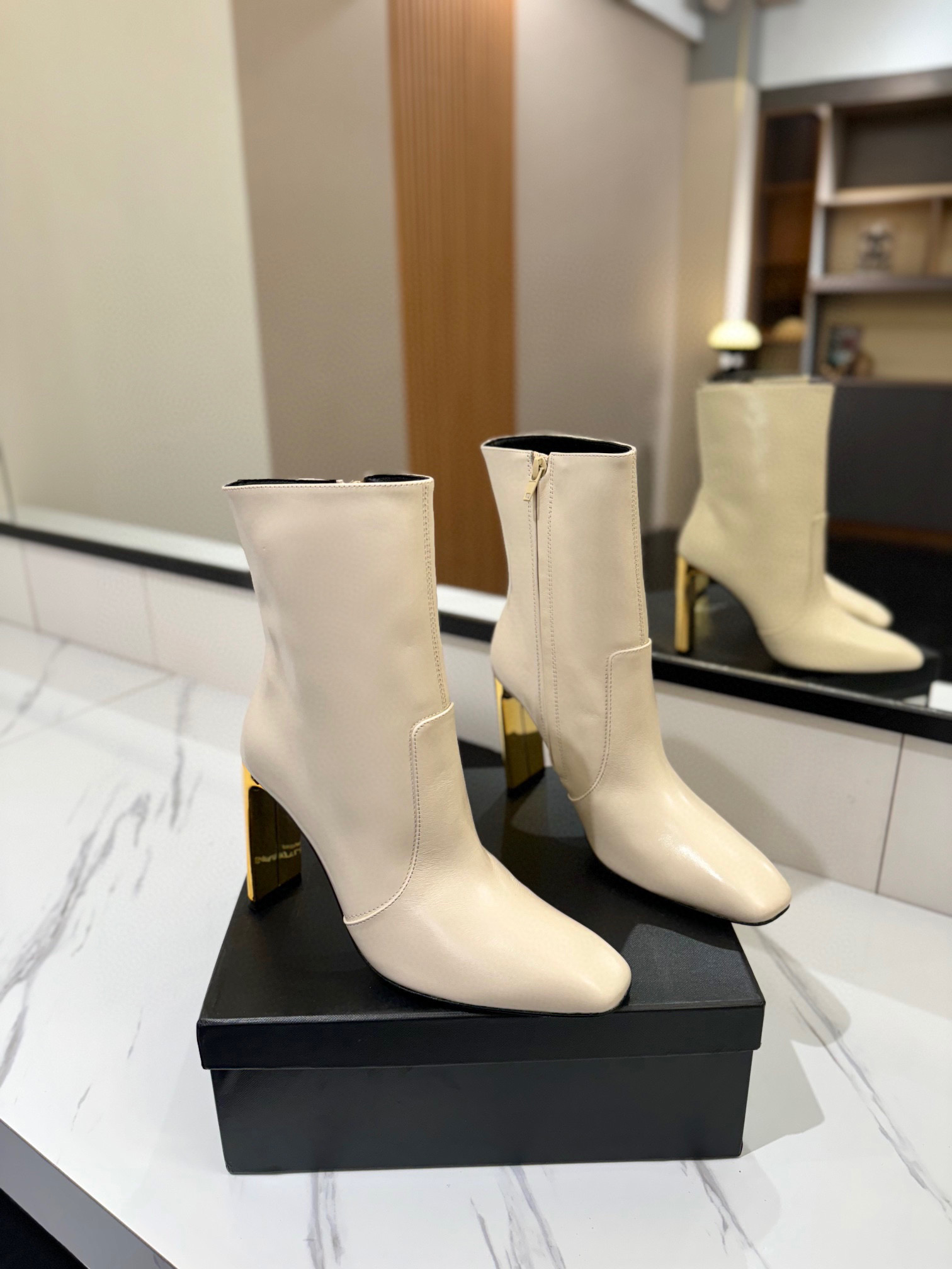 YSL high heel boots AZ380103123