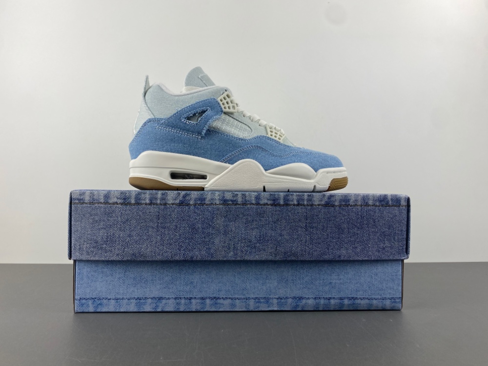 Air Jordan 4 Denim "Worn Blue” Levis IB6716-100 Timstar