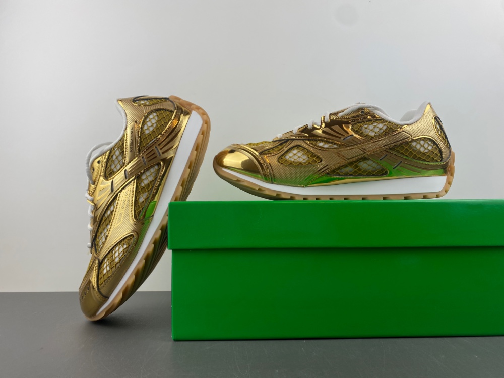 Bottega Veneta Orbit Star Anise BV gold 741357 v2X40 7043