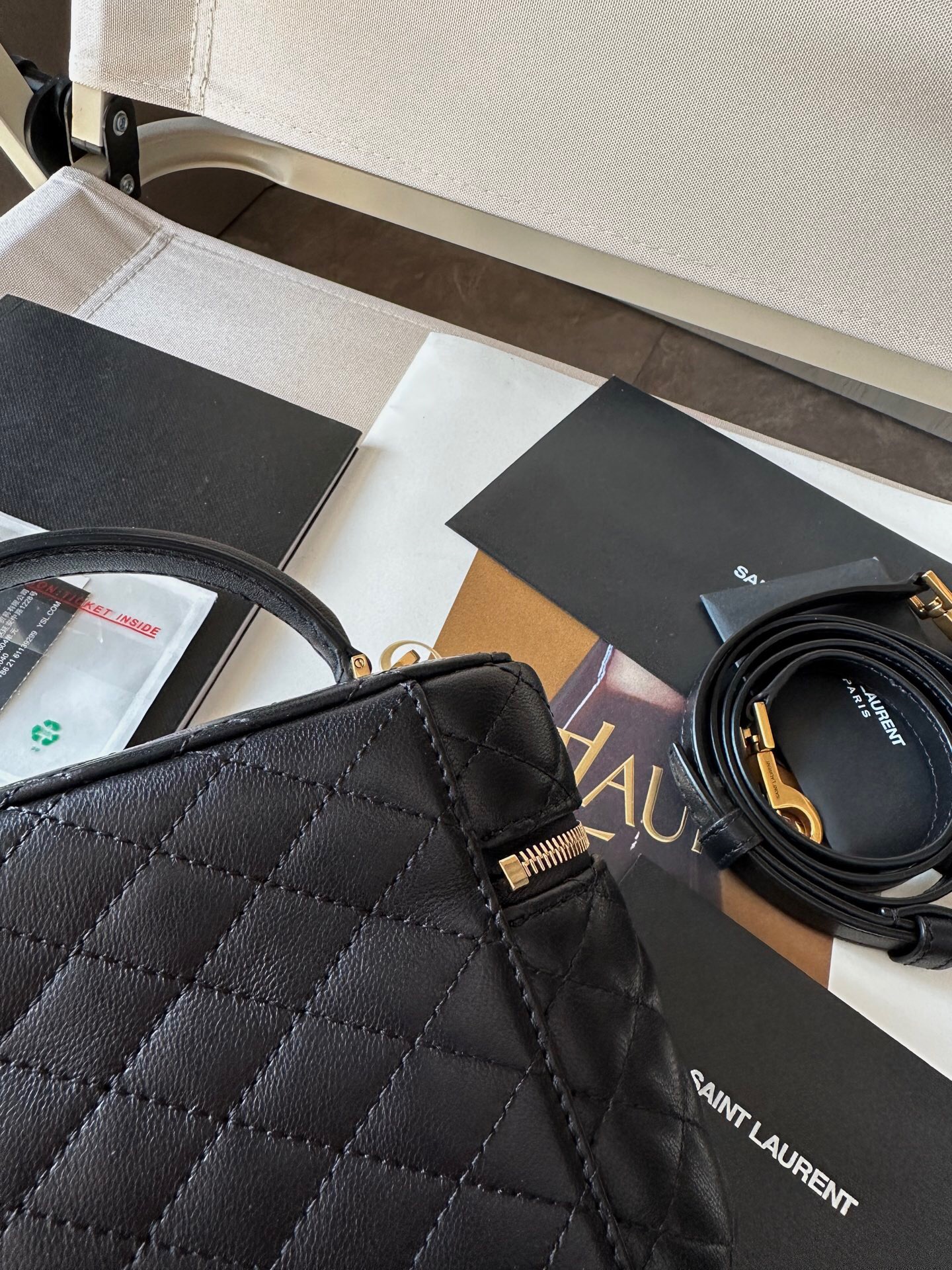 YSL bag black 18*11*6.5cm