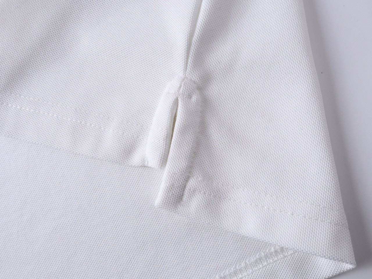 Burberry white polo shirt