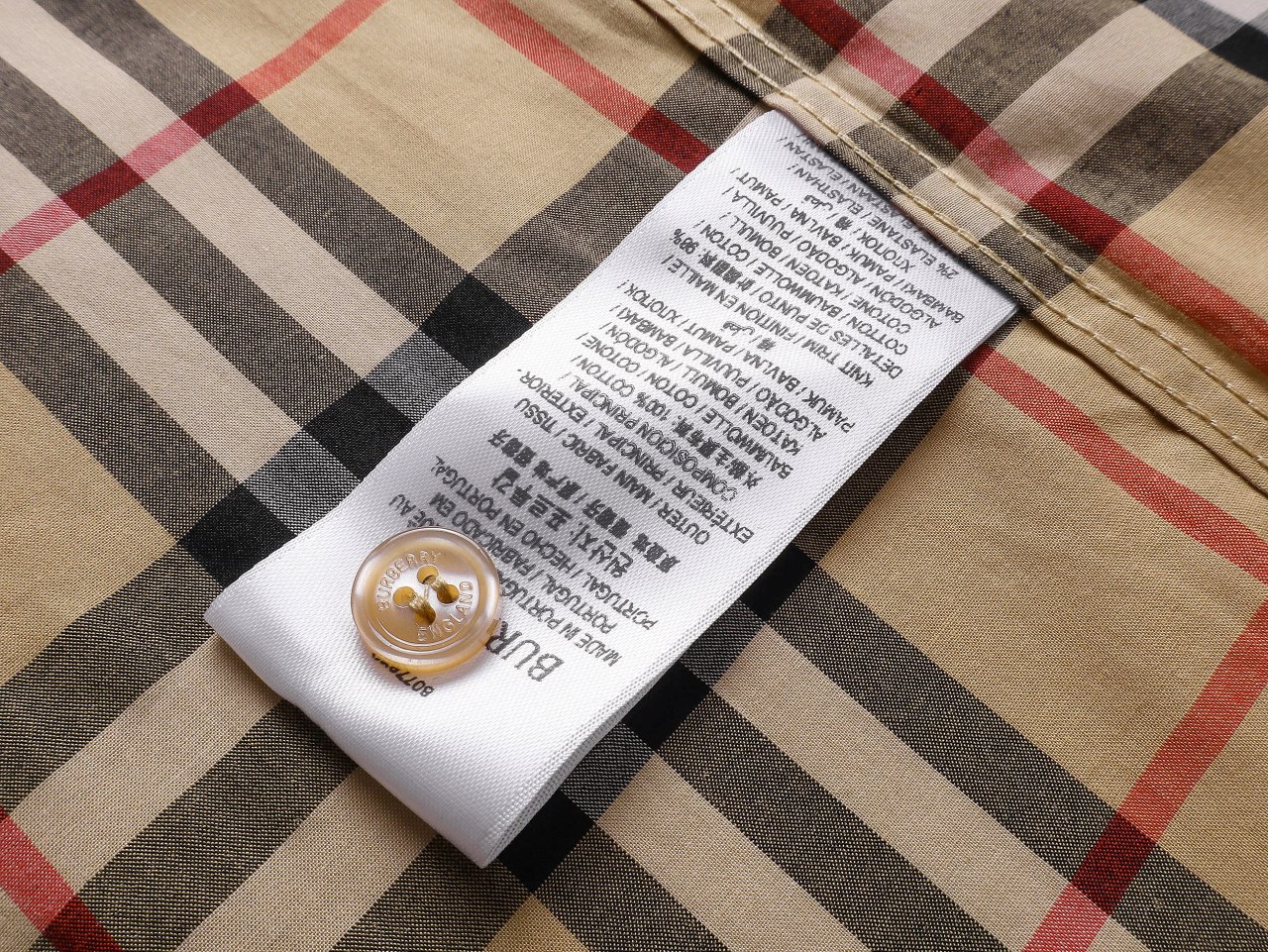Burberry Khaki shirt LD00110