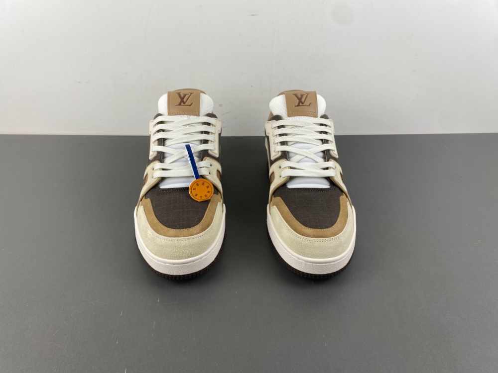 Louis Vuitton LV trainer Beige Coffee