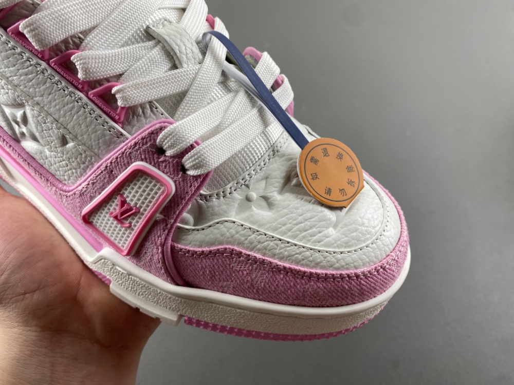 Louis Vuitton LV trainer pink