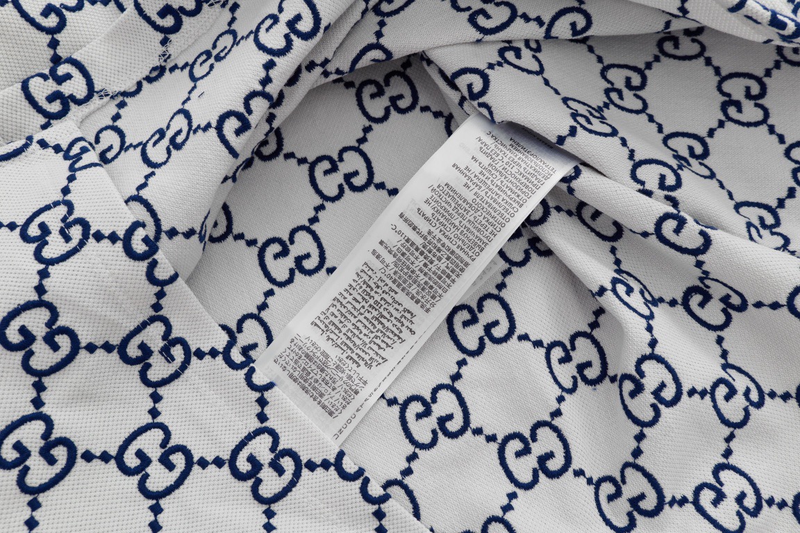 Gucci blue polo shirt