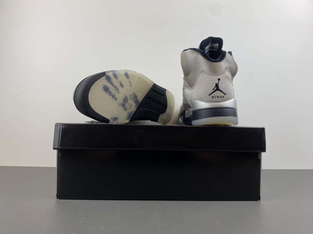 Air Jordan 5 “Wings” Silver Black IO2038-001