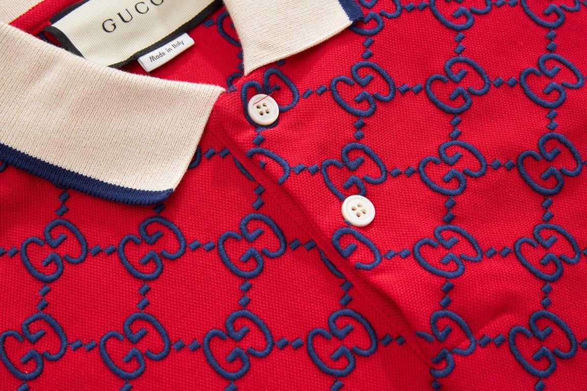 Gucci red Polo shirt