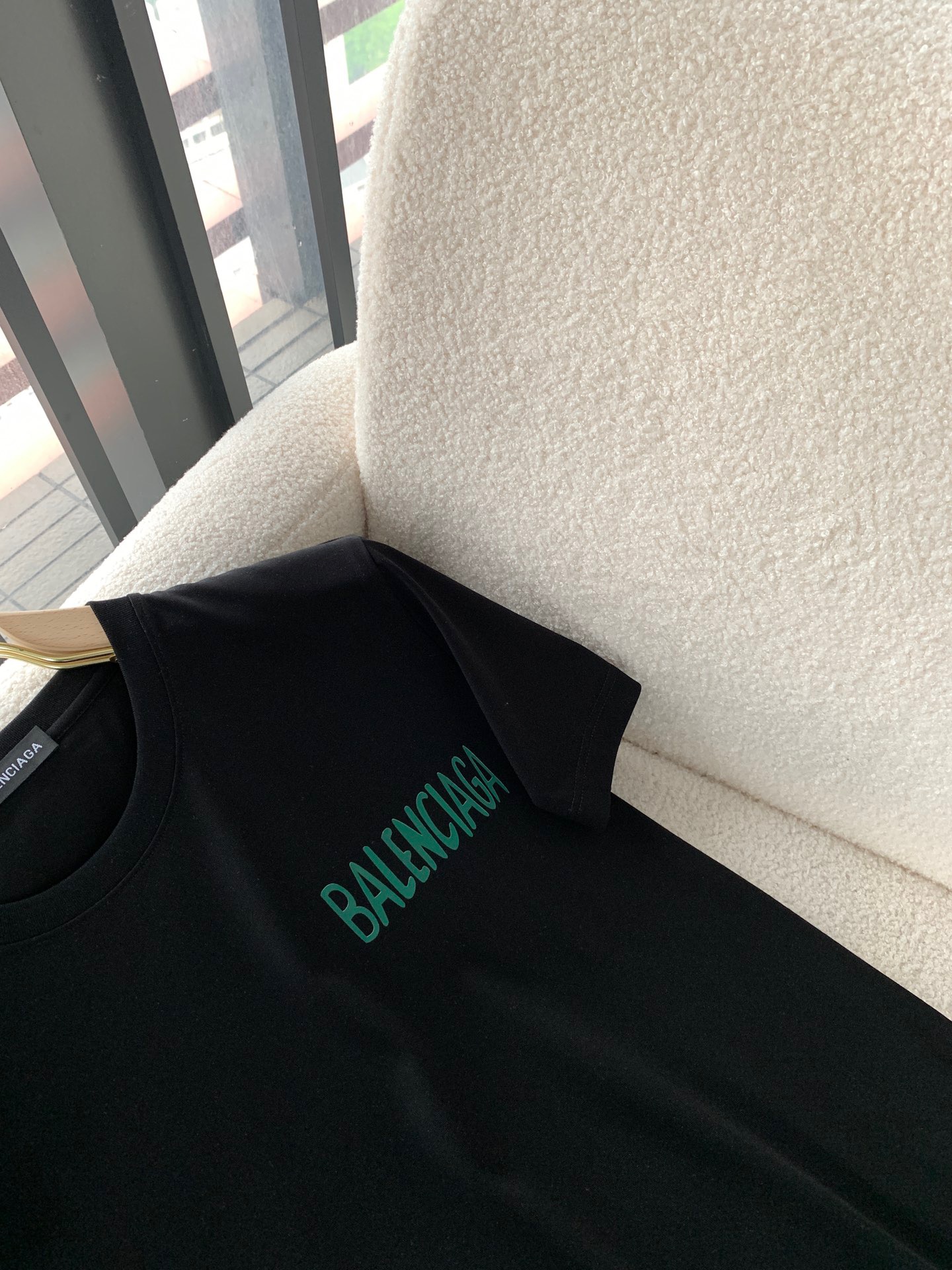 Balenciaga black t-shirt