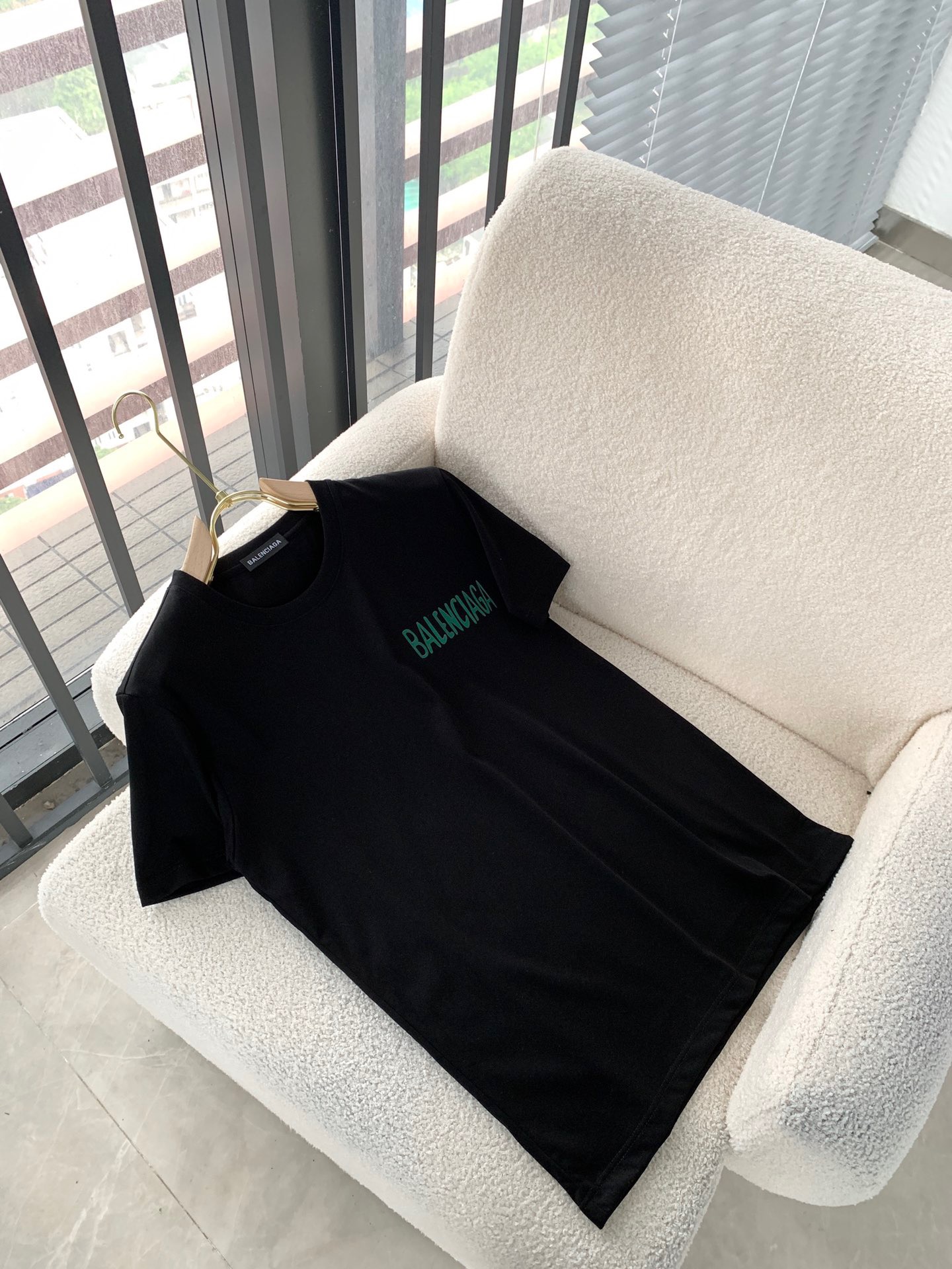 Balenciaga black t-shirt