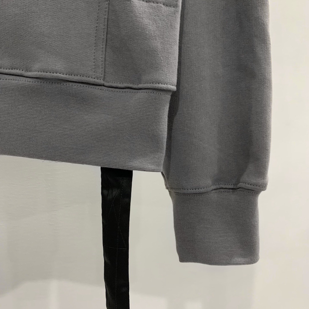 Rick Owens DRKSHDW Mountain Hoodie grey