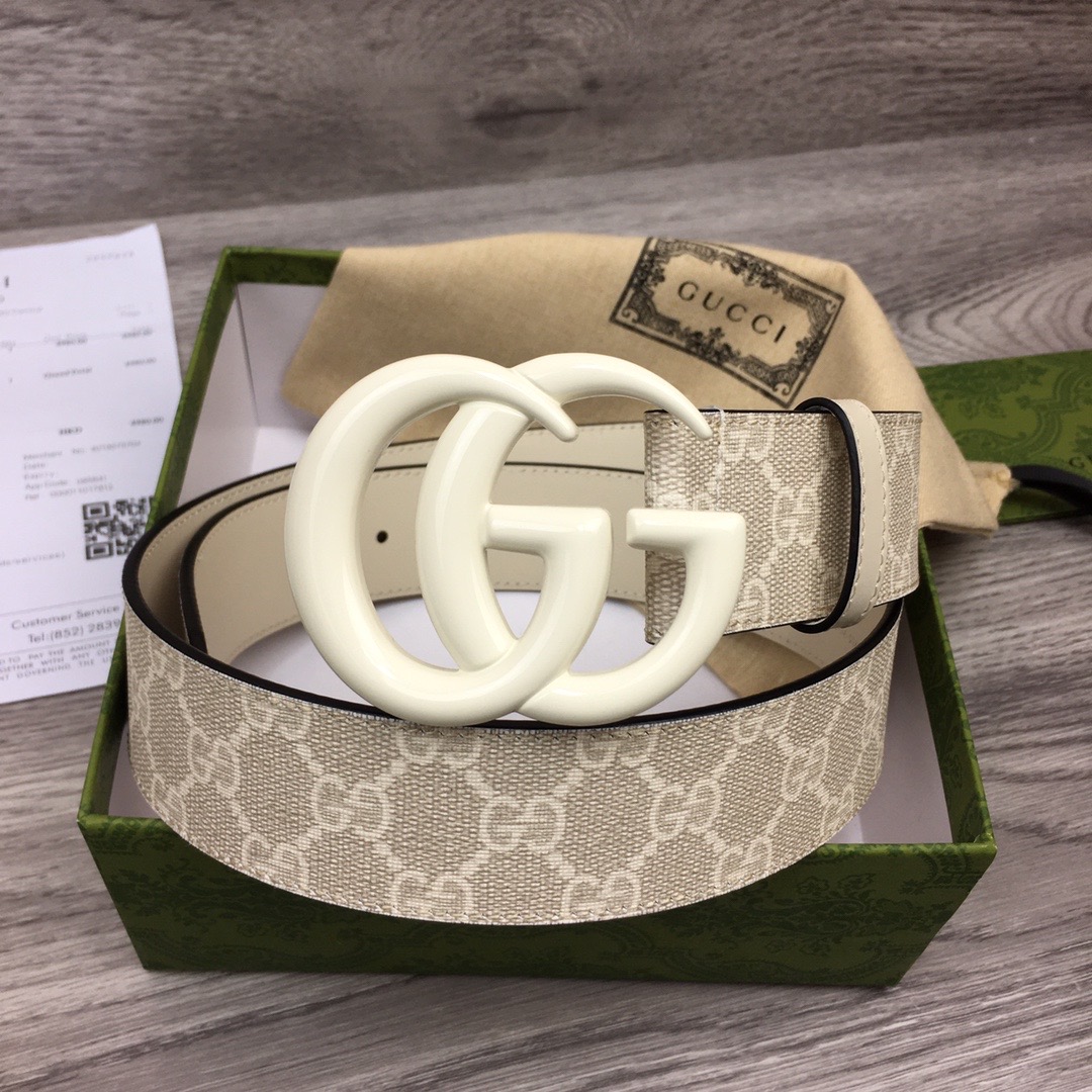 Gucci GG Marmont wide belt 400593