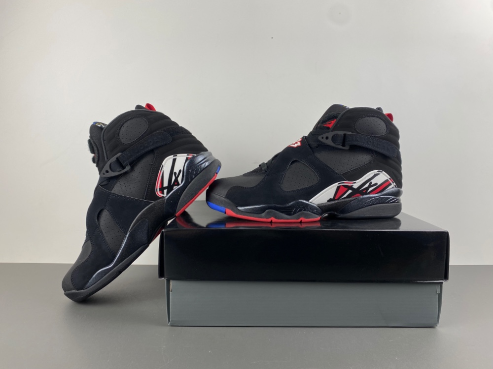 Air Jordan 8 black and red 305381-062