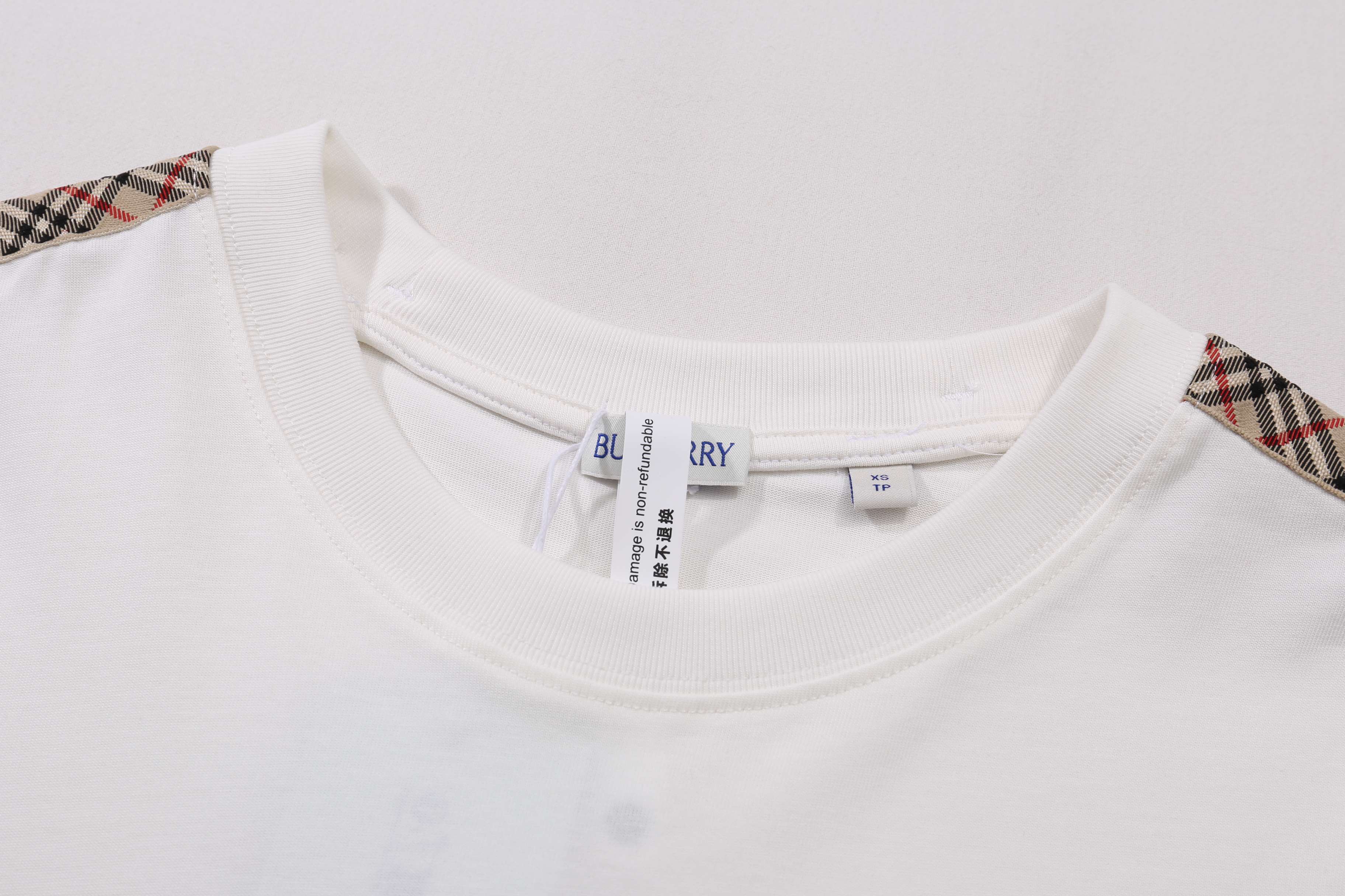 Burberry white t-shirt 01