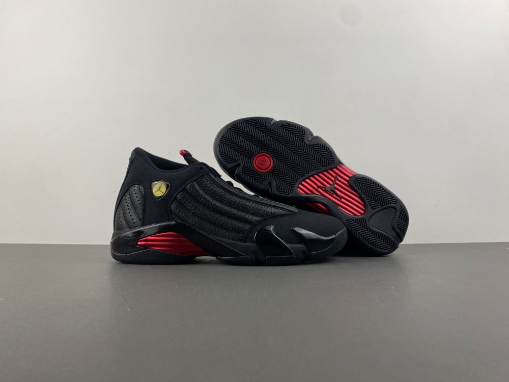 Air Jordan 14 “Last Shot” Black and red 487471-003