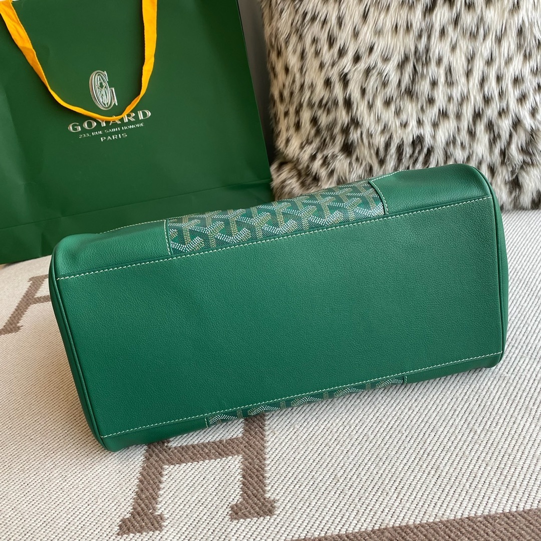 Goyard tote bag green 34*25*16CM