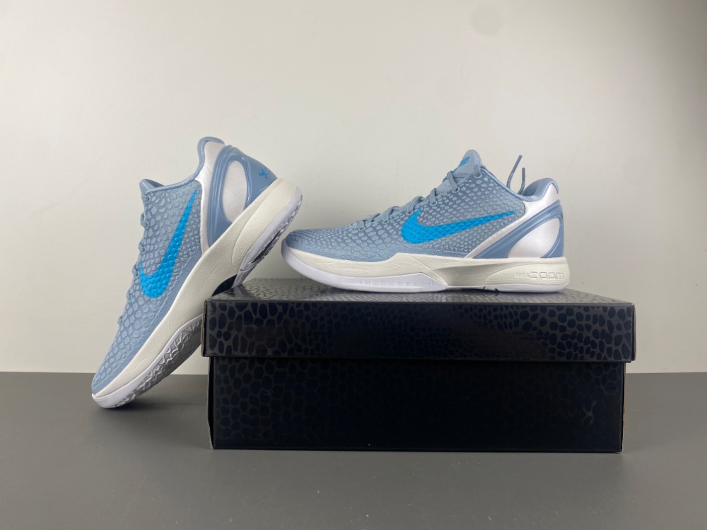 Nike Kobe 6 Protro “Light Armory Blue” PE (Caitlin Clark)IO3672-400