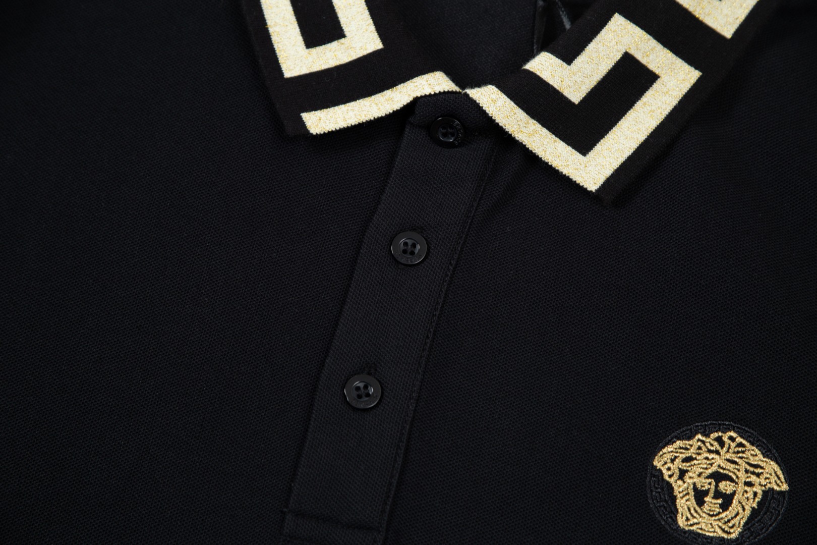 VERSACE Greca Polo Shirt