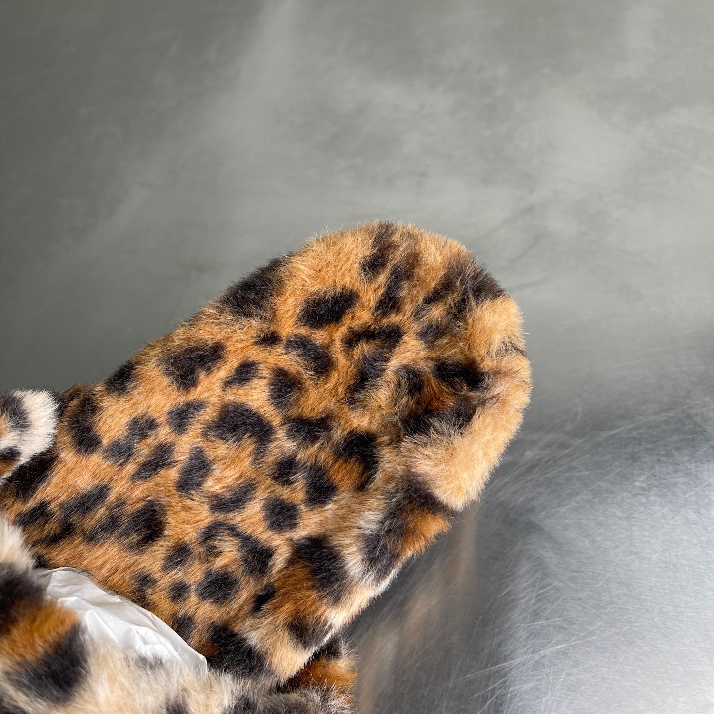 Balenciaga slides Leopard print