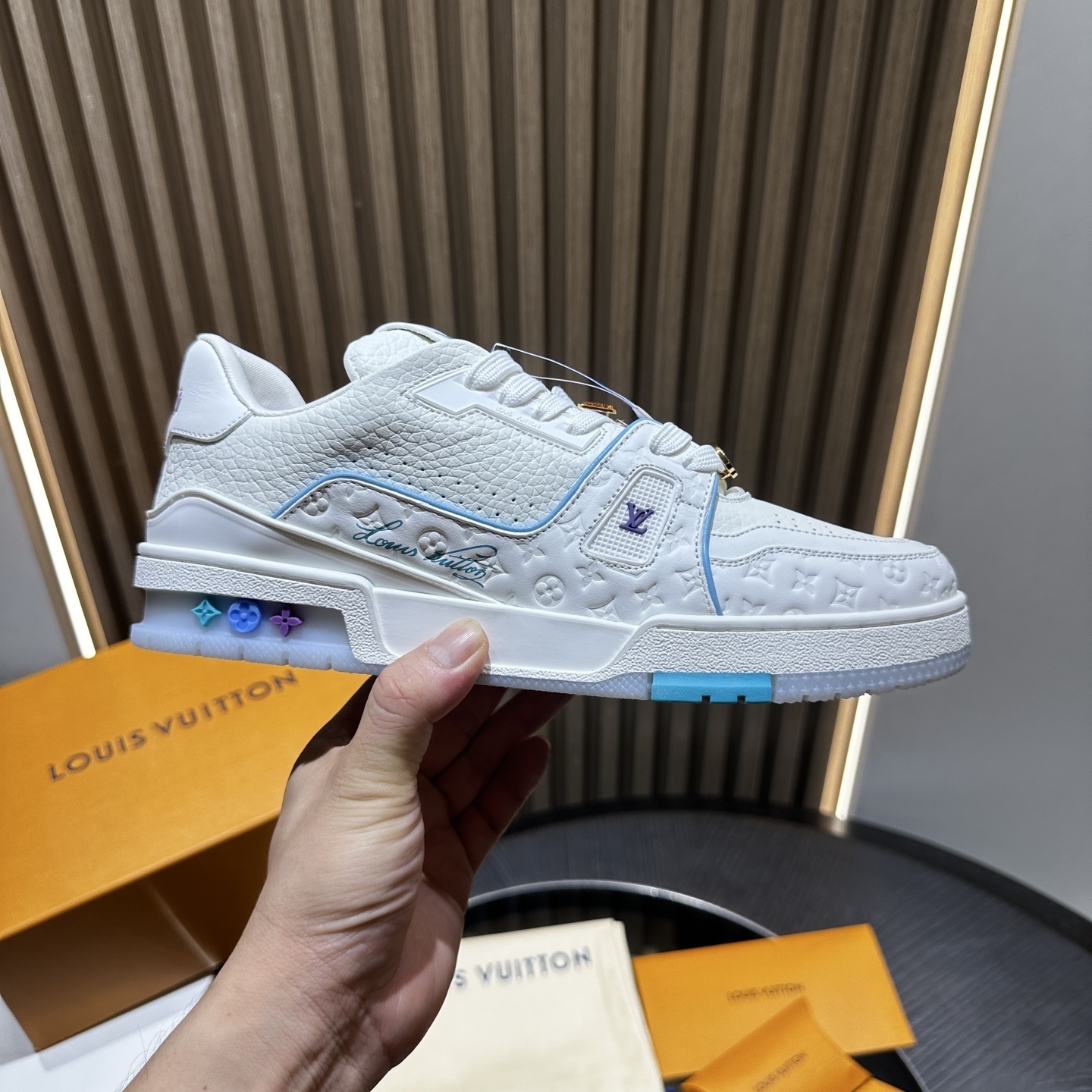 Louis Vuitton LV trainer sneaker 04